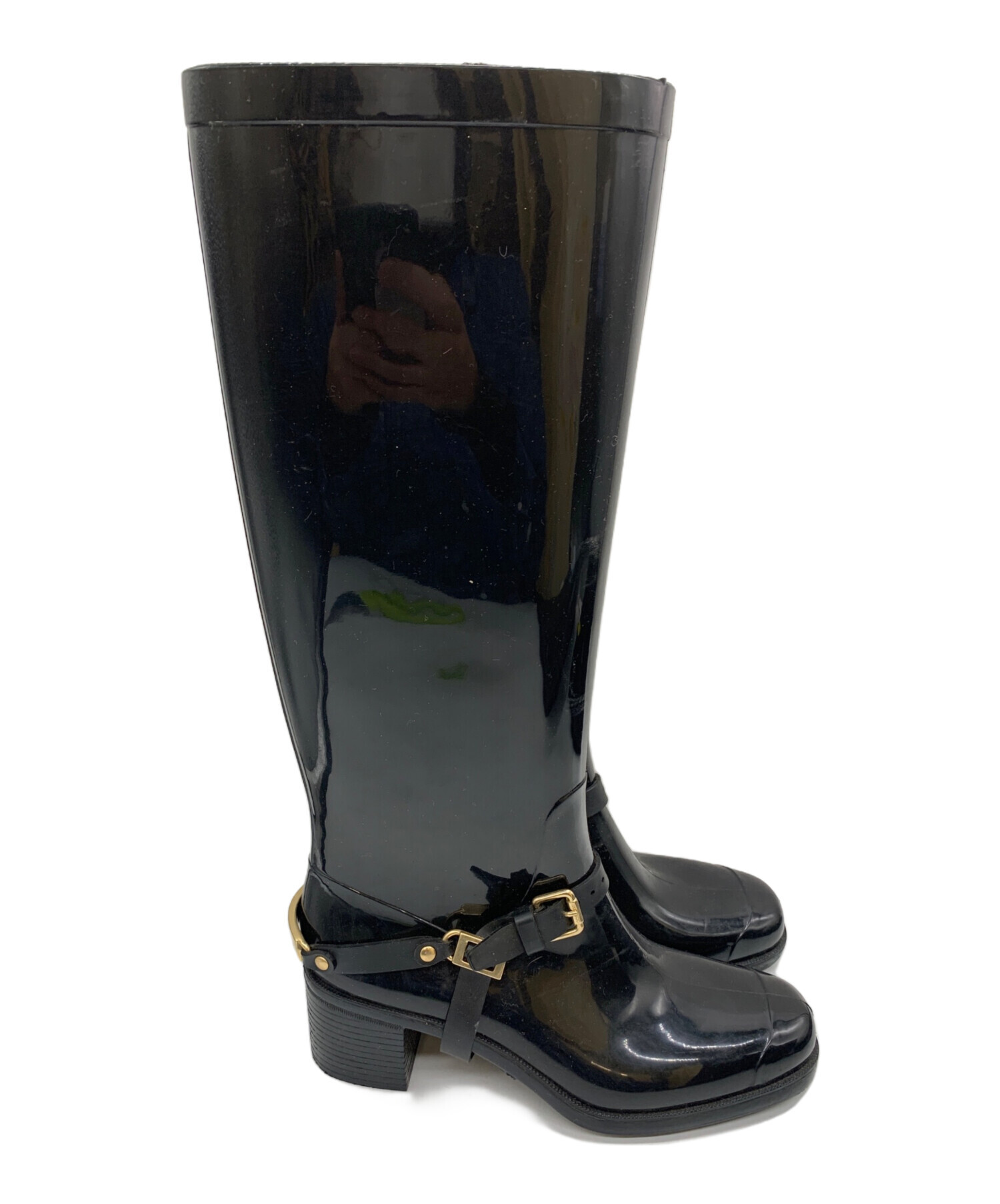 希少】JIMMY CHOO ウォータープルーフレインブーツ 完売品 お 手頃