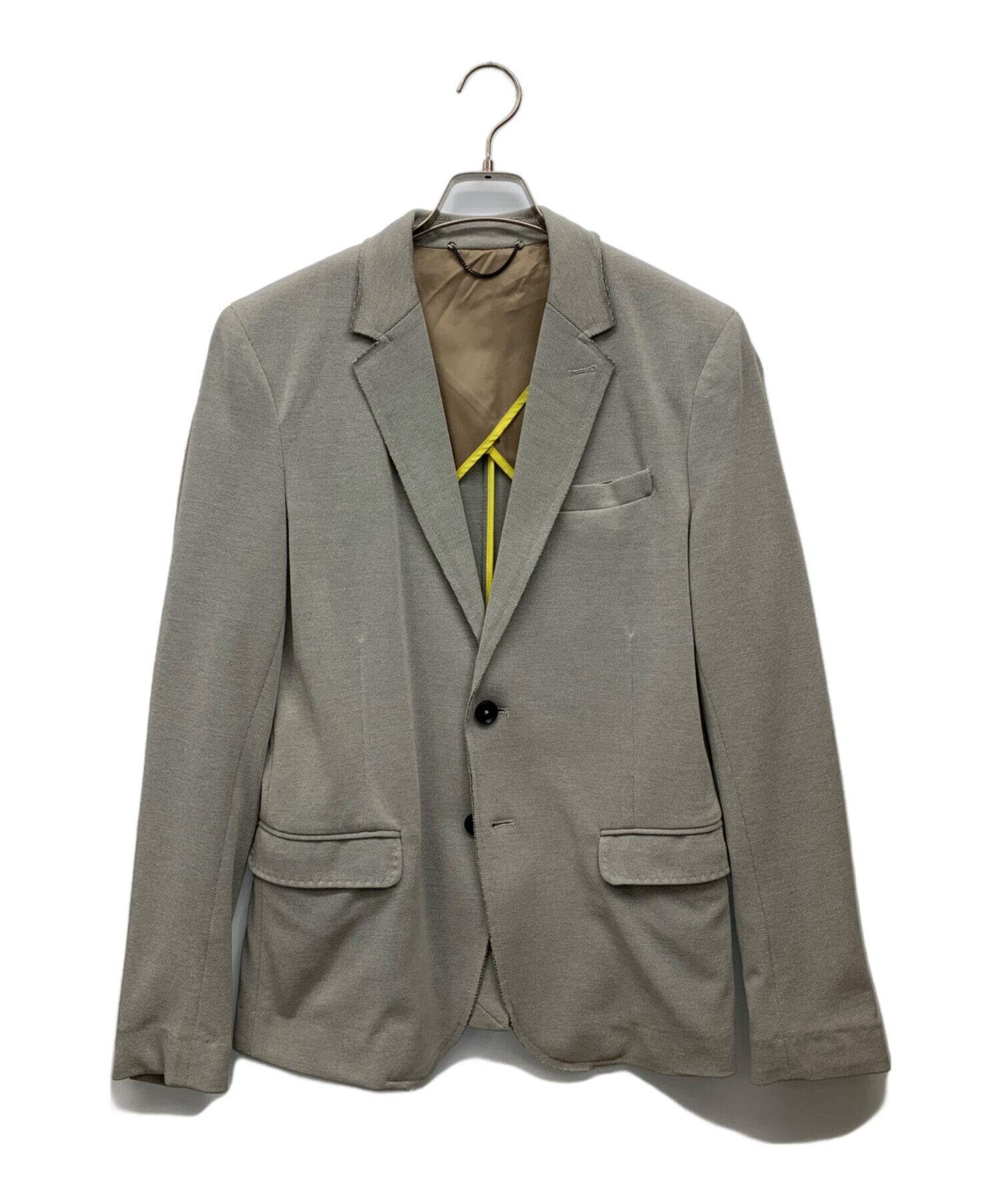 中古・古着通販】DIESEL (ディーゼル) テーラードジャケット グレー 