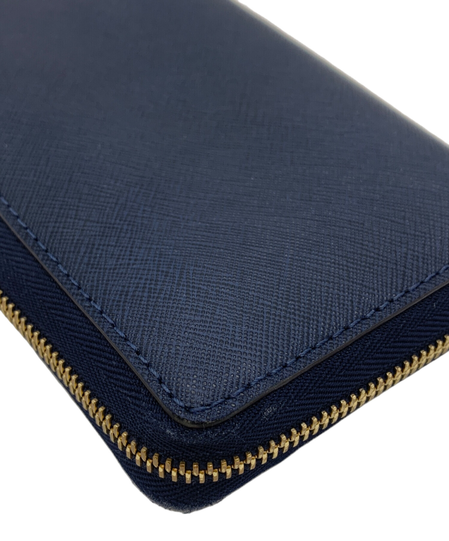 【AG】国内発送 MK151＠新品＠ Michael Kors濃紺のお洒落なレジメンタル柄シルクネクタイ