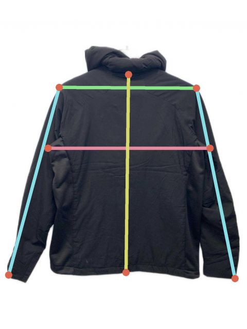 中古・古着通販】POLEWARDS (ポールワーズ) 中綿ジャケット ブラック