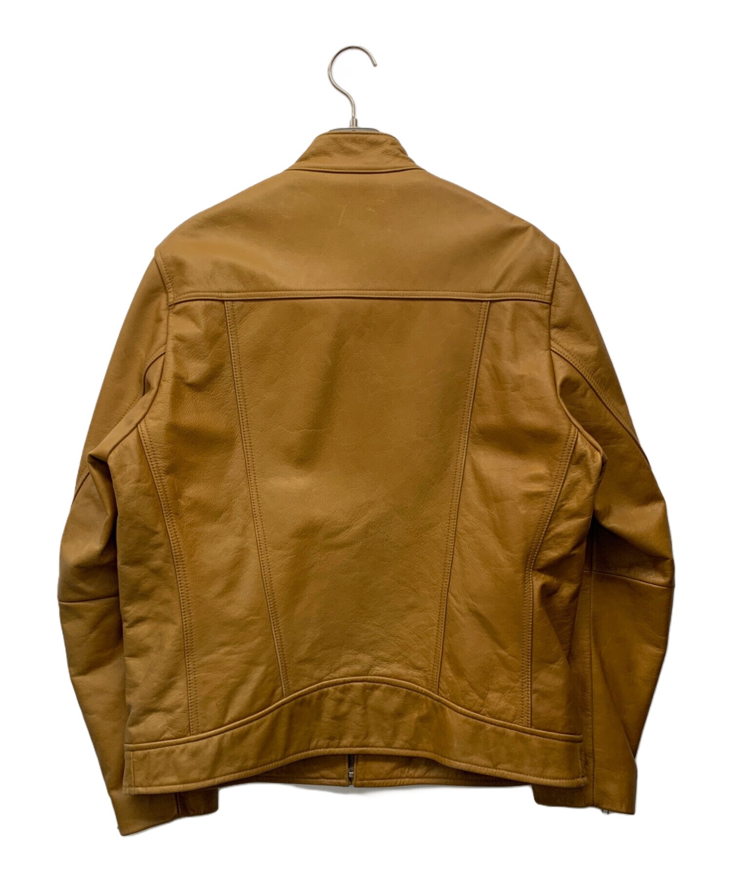 中古・古着通販】UNIQLO (ユニクロ) シングル ライダース レザー