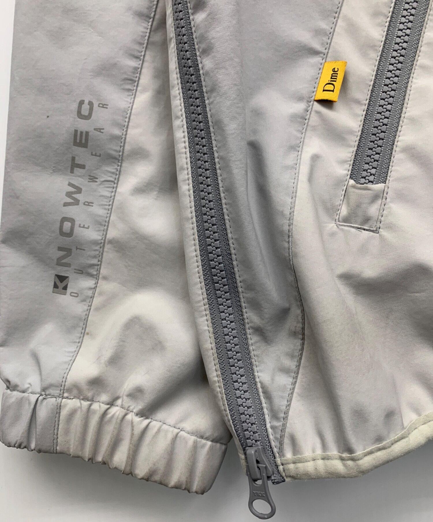 中古・古着通販】Dime (ダイム) アノラックパーカー ライトグレー