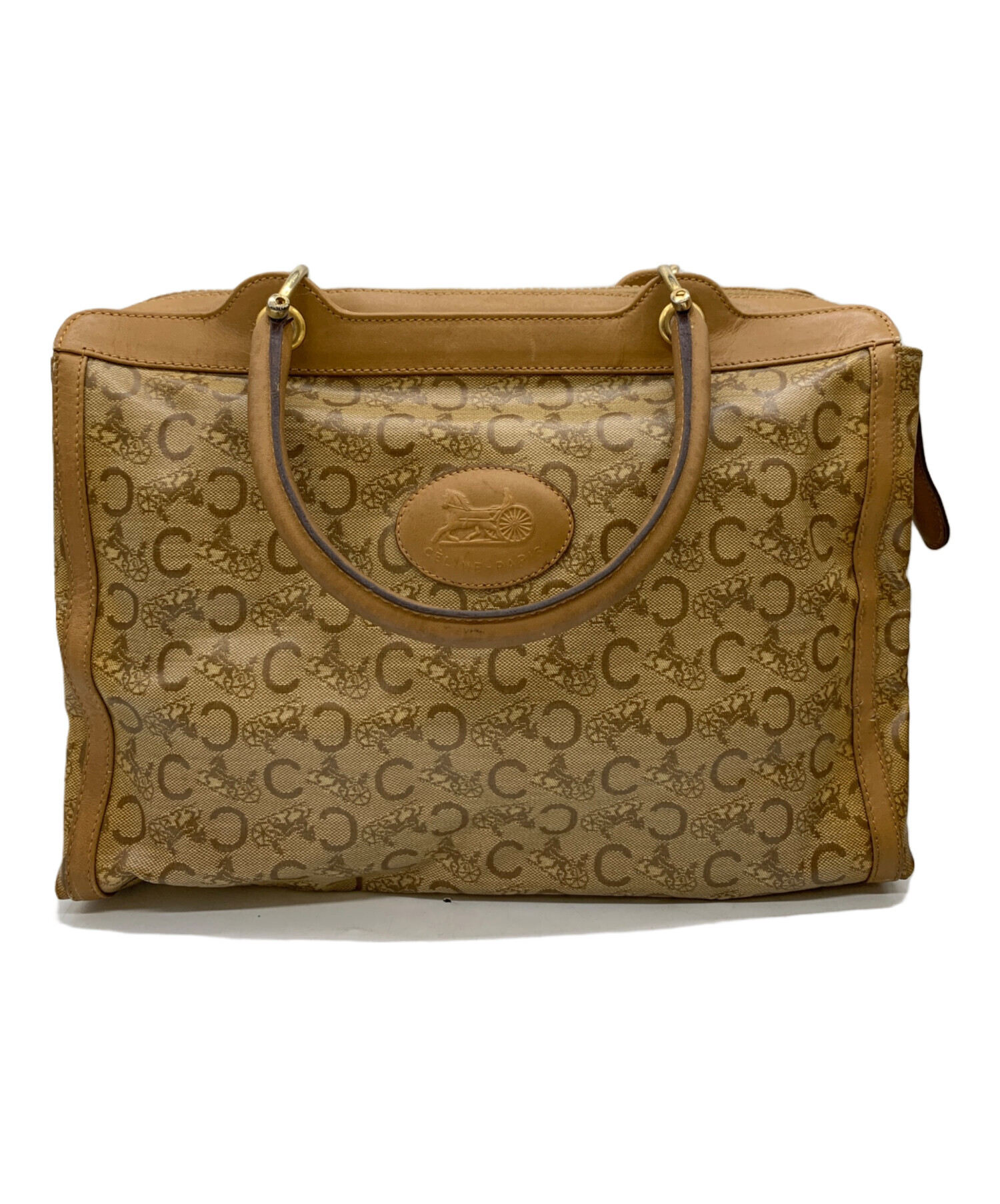 中古・古着通販】CELINE (セリーヌ) ハンドバッグ ベージュ｜ブランド 