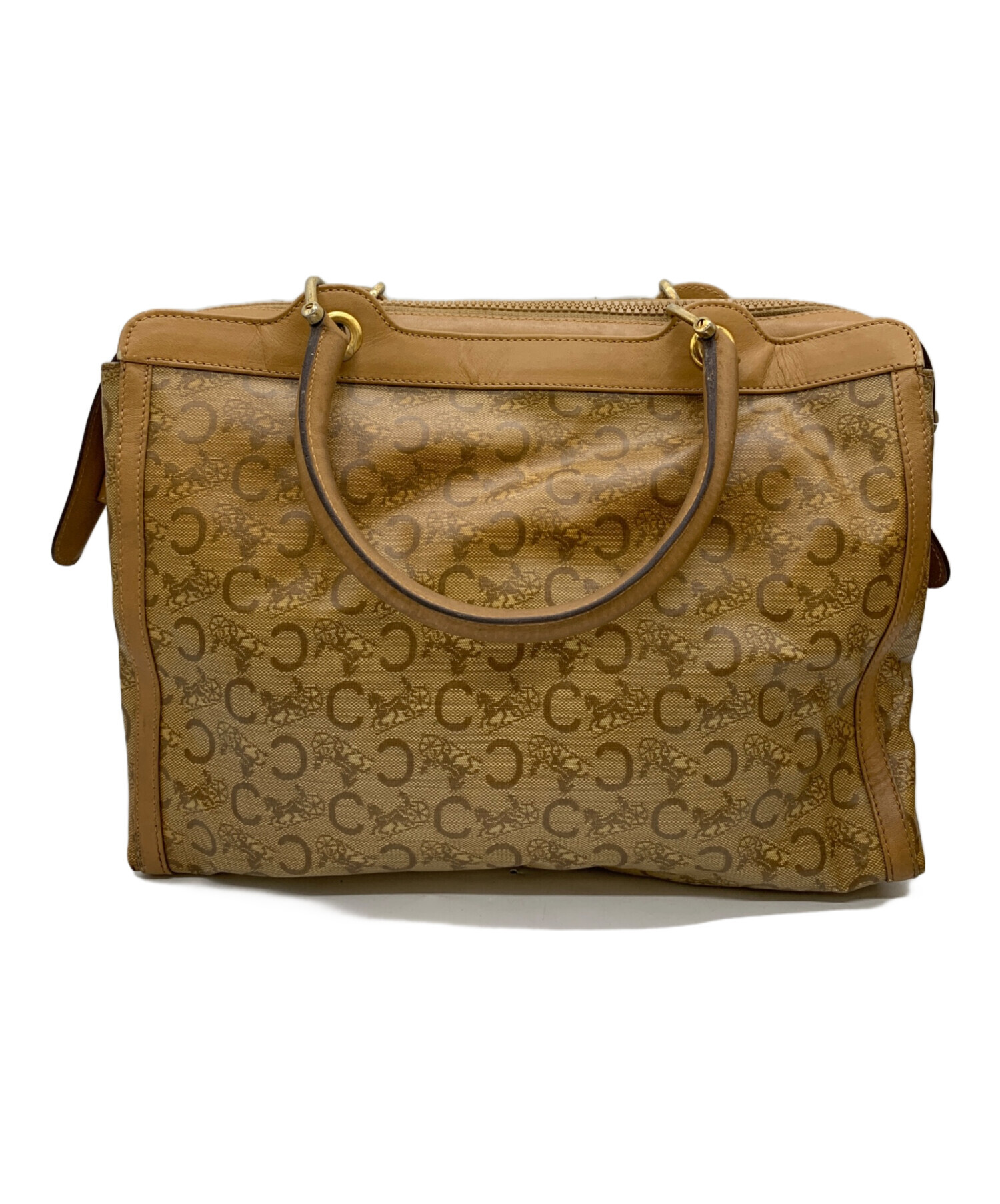 中古・古着通販】CELINE (セリーヌ) ハンドバッグ ベージュ｜ブランド 