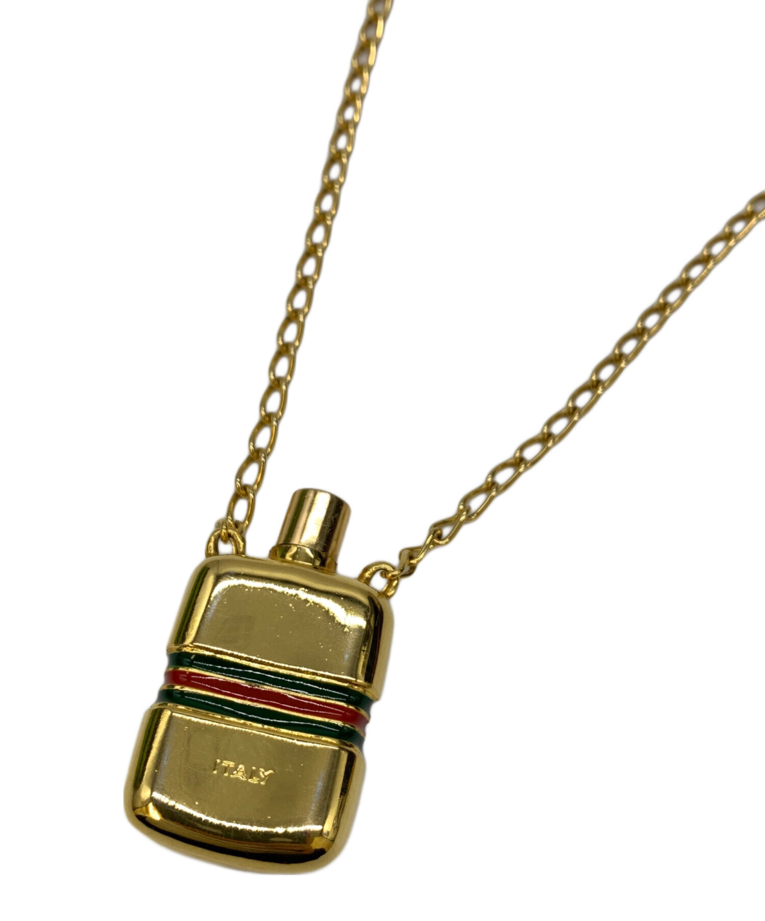 中古・古着通販】GUCCI (グッチ) パフュームボトルネックレス 
