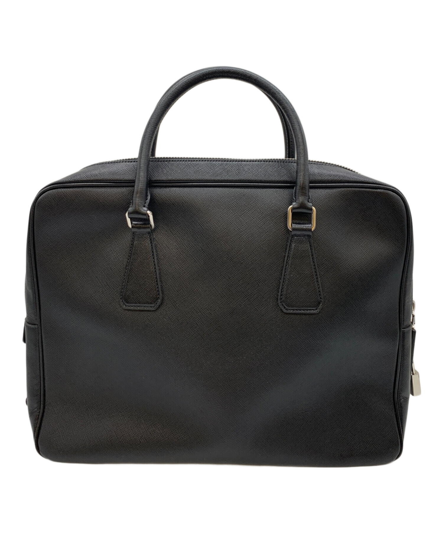 中古・古着通販】PRADA (プラダ) ブリーフケース ブラック｜ブランド 