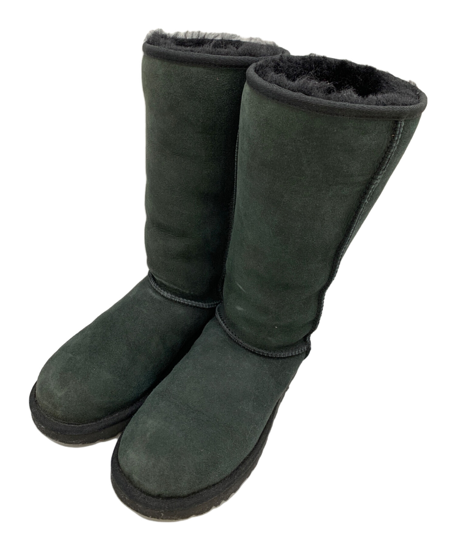 中古・古着通販】UGG (アグ) ロングブーツ ブラック サイズ:UK5