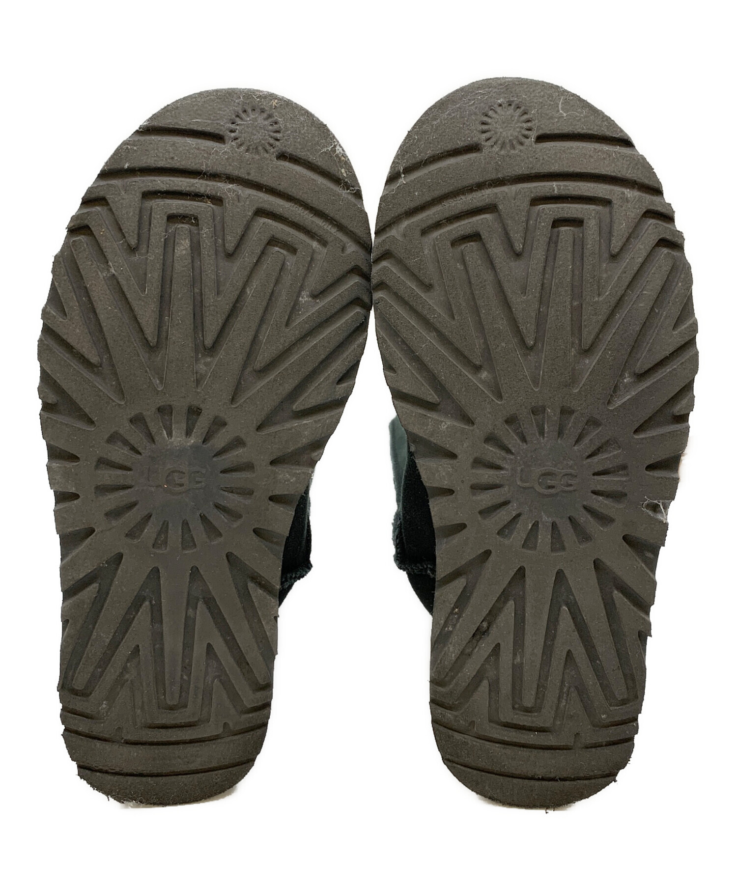 中古・古着通販】UGG (アグ) ロングブーツ ブラック サイズ:UK5