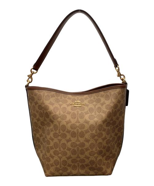 中古・古着通販】COACH (コーチ) 2WAYショルダーバッグ ブラウン