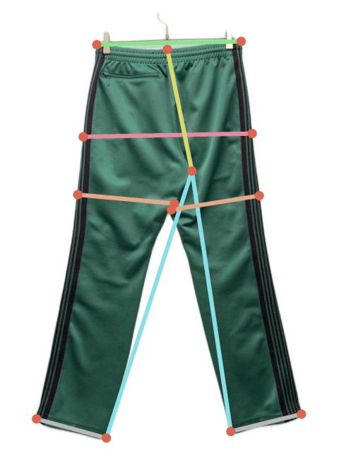 中古・古着通販】Needles (ニードルズ) トラックパンツ グリーン
