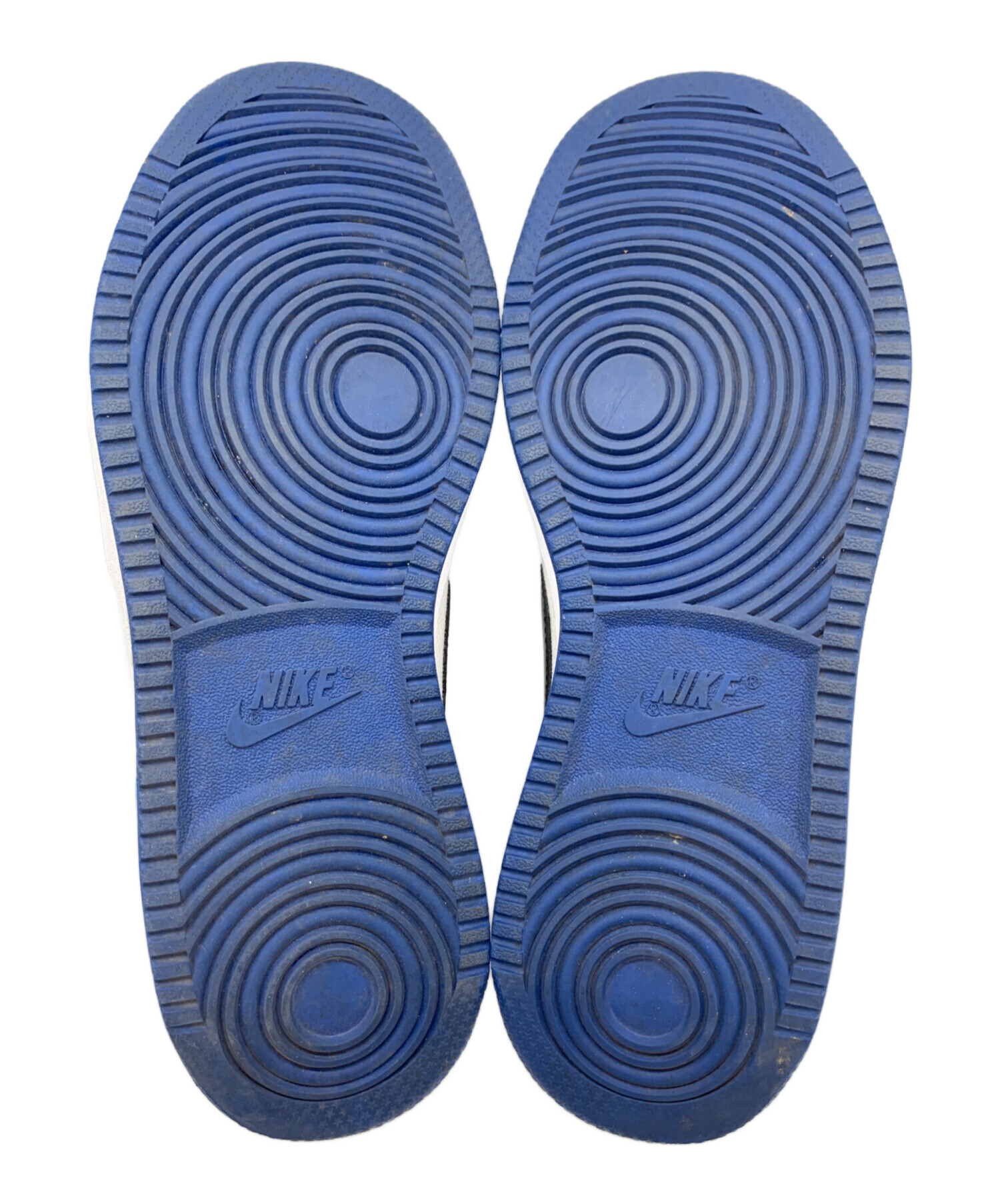 中古・古着通販】NIKE (ナイキ) ハイカットスニーカー ホワイト×ブルー 