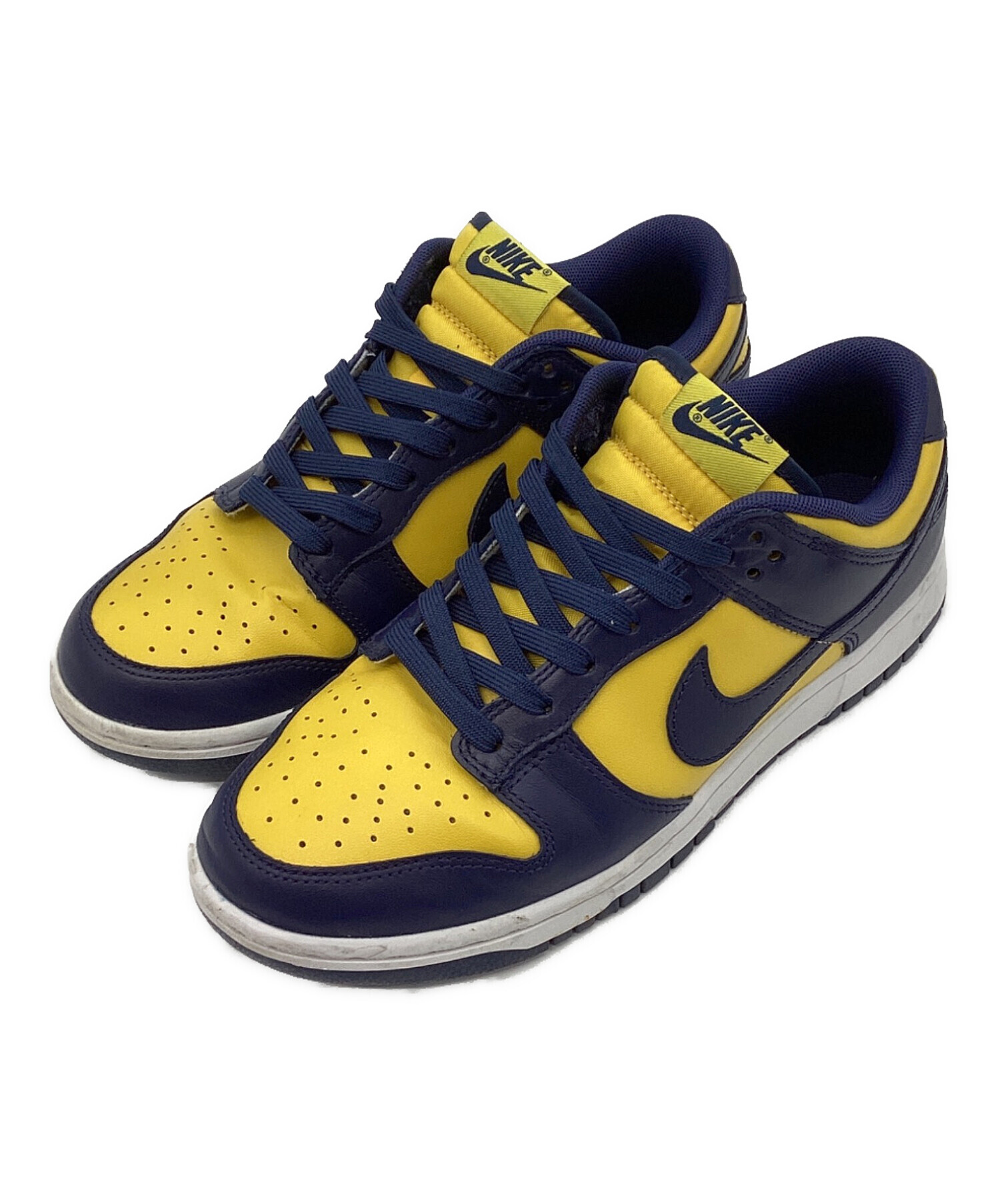 中古・古着通販】NIKE (ナイキ) DUNK LOW RETRO ネイビー×イエロー