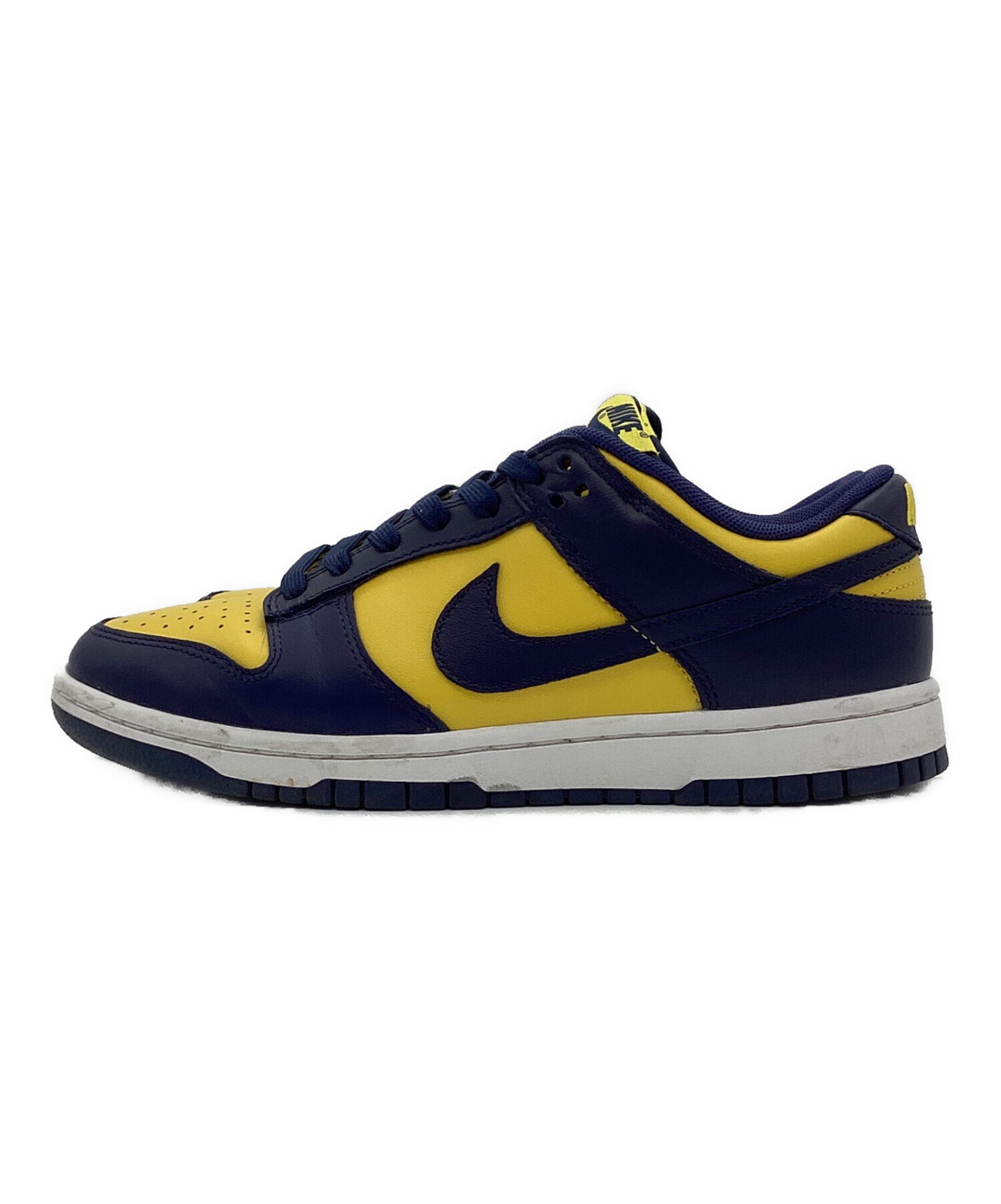 中古・古着通販】NIKE (ナイキ) DUNK LOW RETRO ネイビー×イエロー 