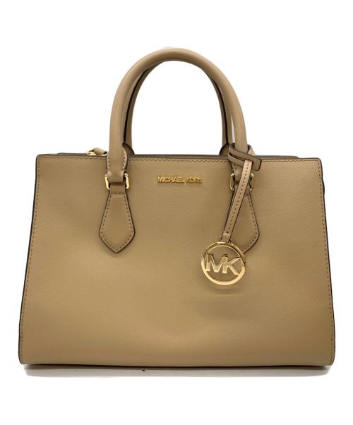 新品未使用　MICHAEL KORS ベージュ ハンドバッグ 中古・古着通販】MICHAEL KORS (マイケルコース) ハンドバッグ