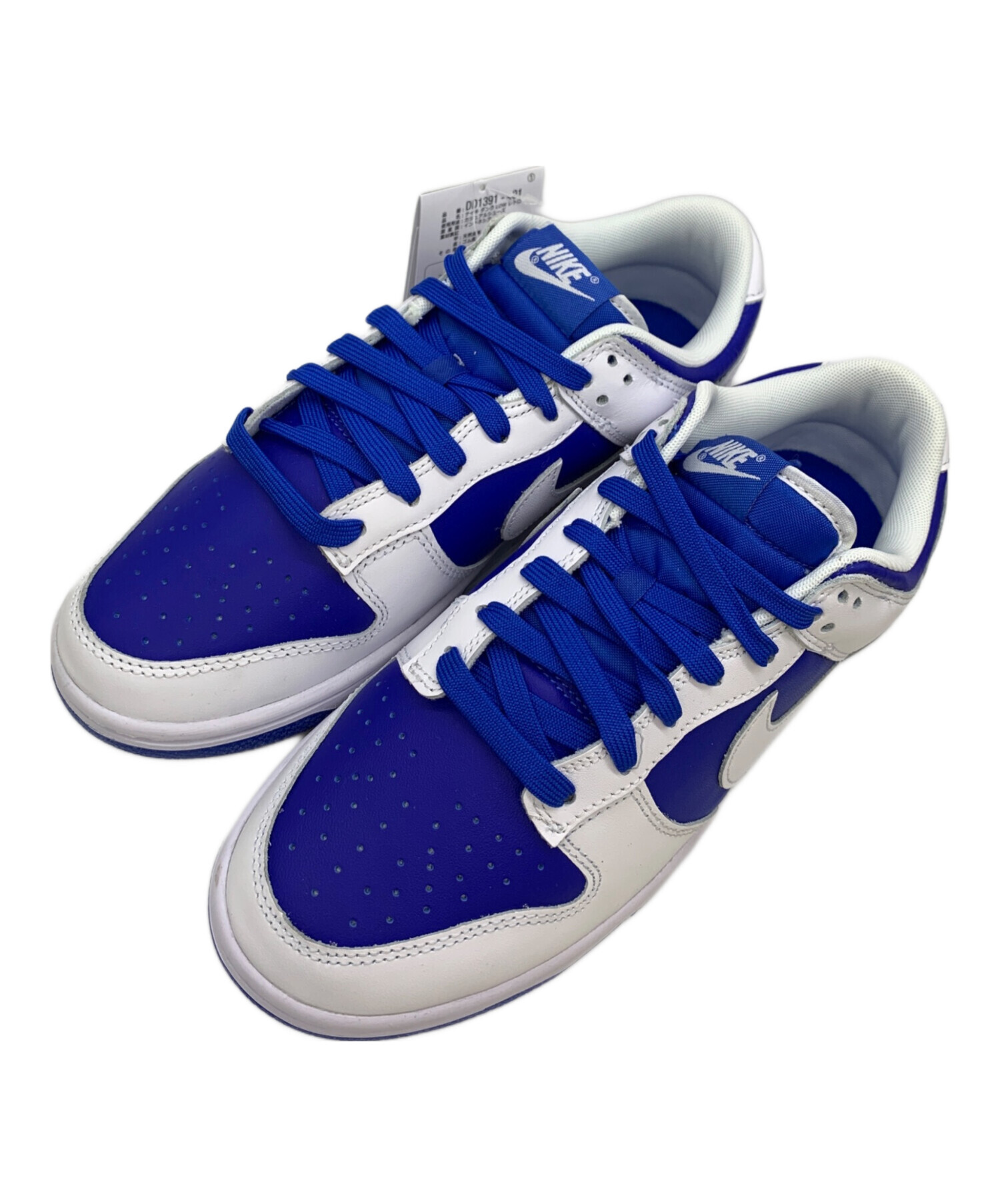 中古・古着通販】NIKE (ナイキ) スニーカー ホワイト×ブルー サイズ 
