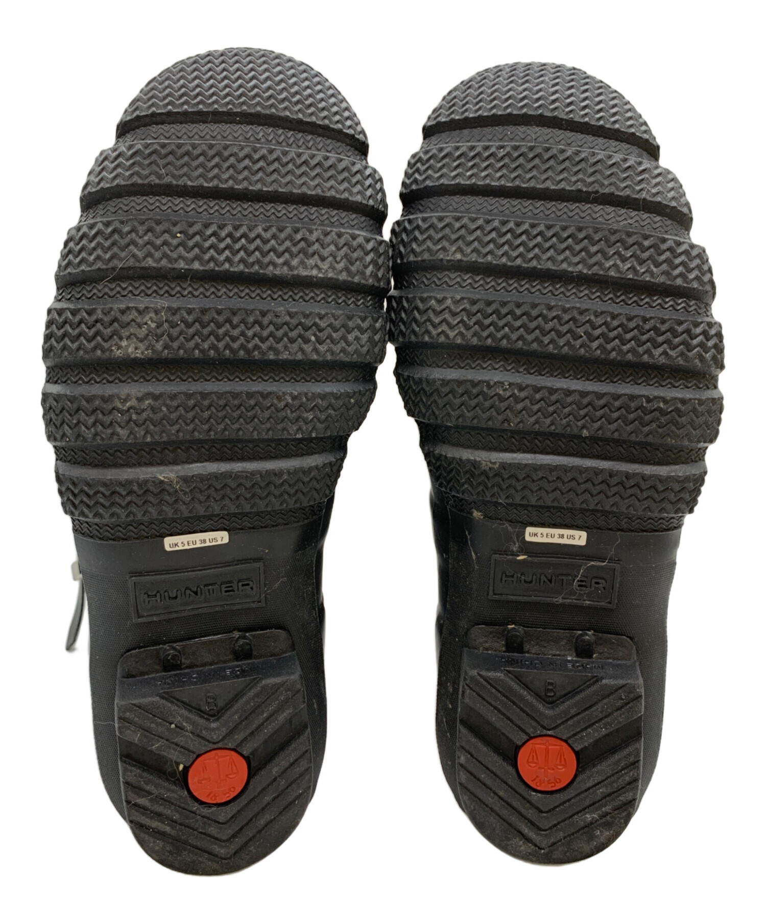 中古・古着通販】HUNTER (ハンター) 長靴 ブラック サイズ:38