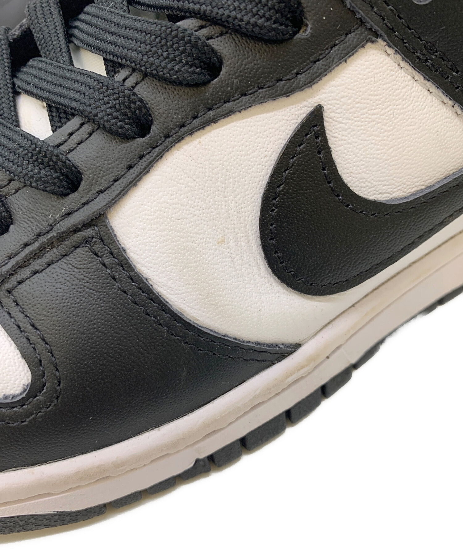 中古・古着通販】NIKE (ナイキ) スニーカー ブラック×ホワイト サイズ 