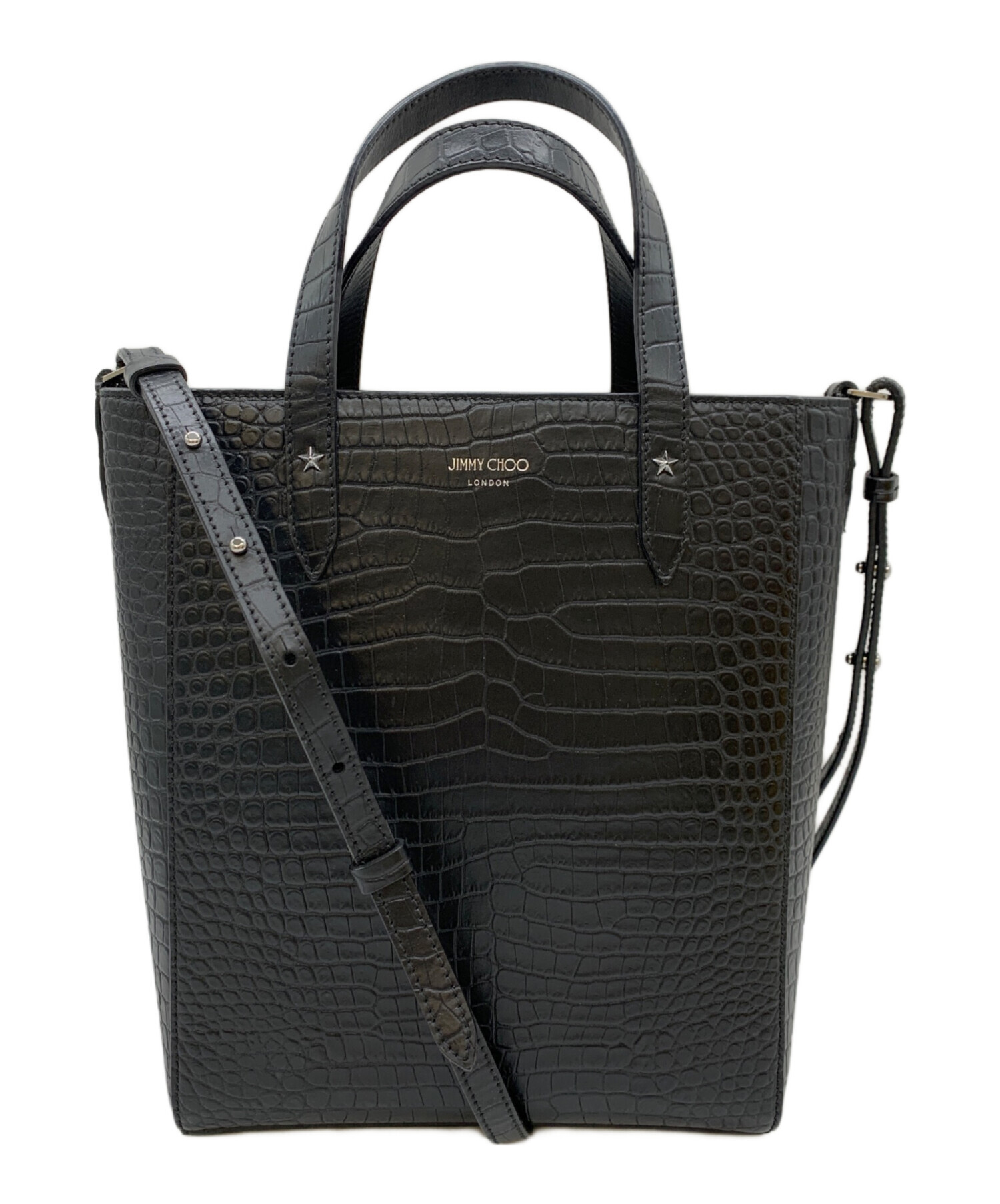 中古・古着通販】JIMMY CHOO (ジミーチュウ) 2WAYショルダーバッグ 