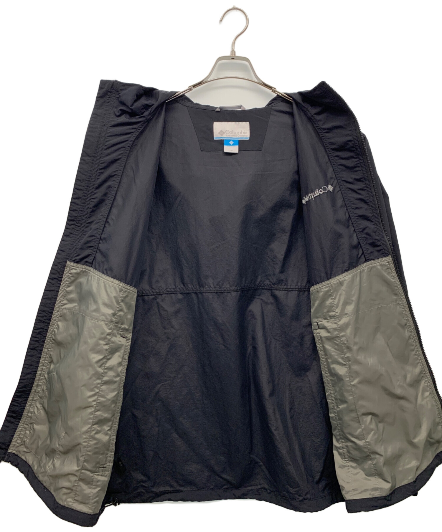 中古・古着通販】Columbia (コロンビア) ナイロンジャケット ブラック 