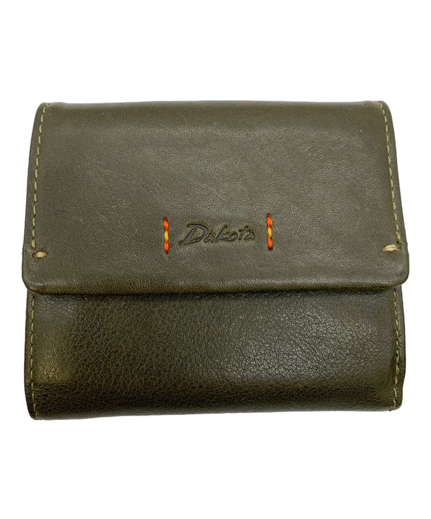 Dakota ダコタ アーブルシリーズ 二つ折り財布 グリーン 未使用品 中古・古着通販】Dakota (ダコタ) 2つ折り財布 オリーブ｜ブランド
