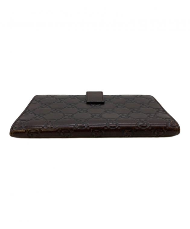 中古・古着通販】GUCCI (グッチ) 手帳カバー ブラウン｜ブランド・古着