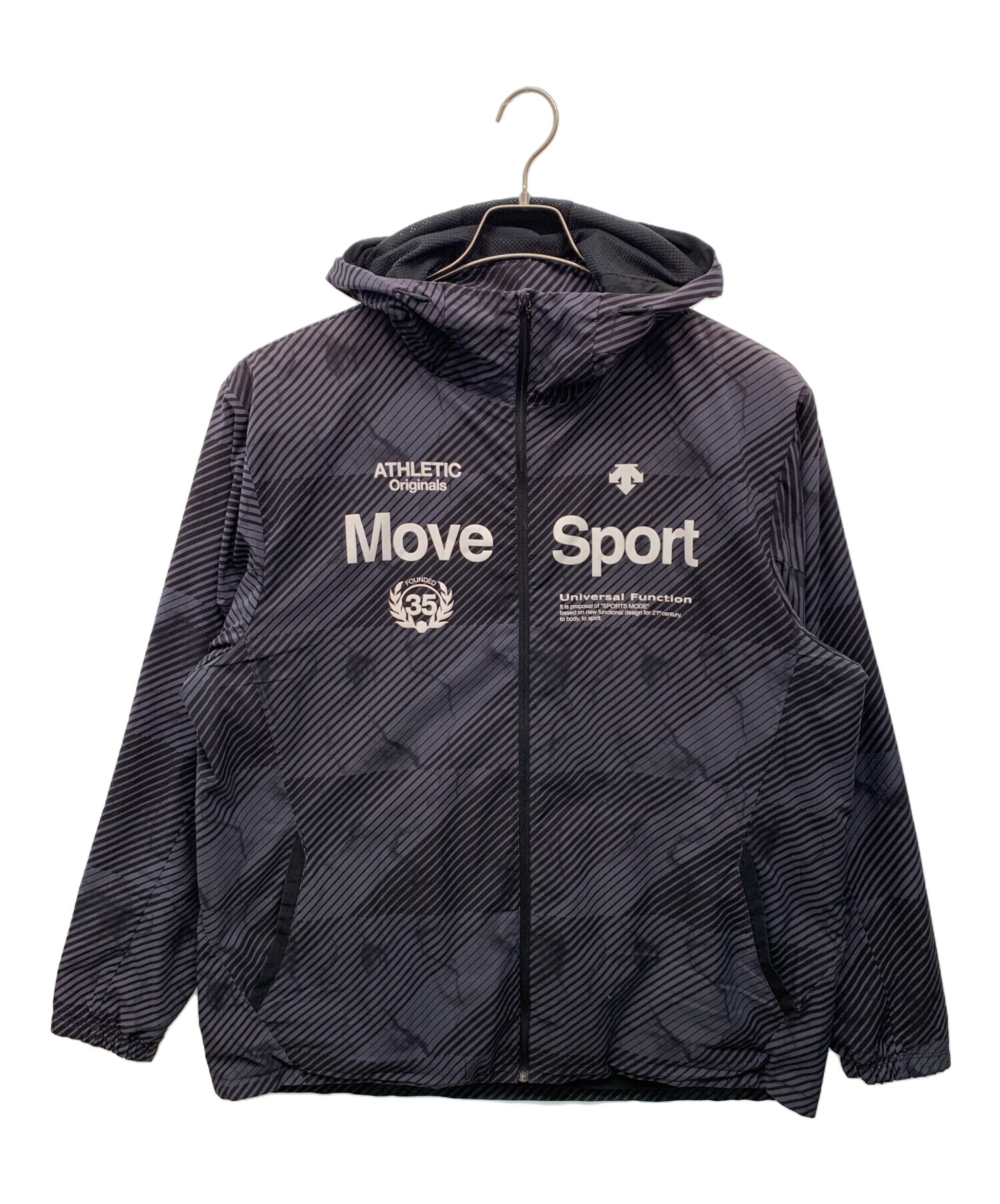 中古・古着通販】DESCENTE (デサント) ウインドブレーカー グレー