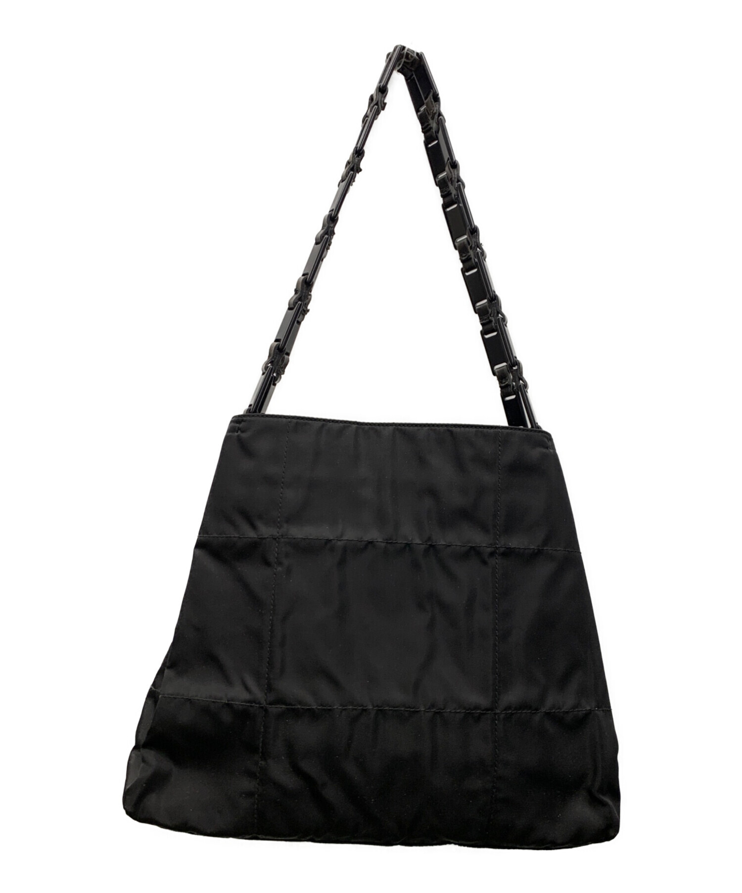 中古・古着通販】PRADA (プラダ) ハンドバッグ ブラック｜ブランド
