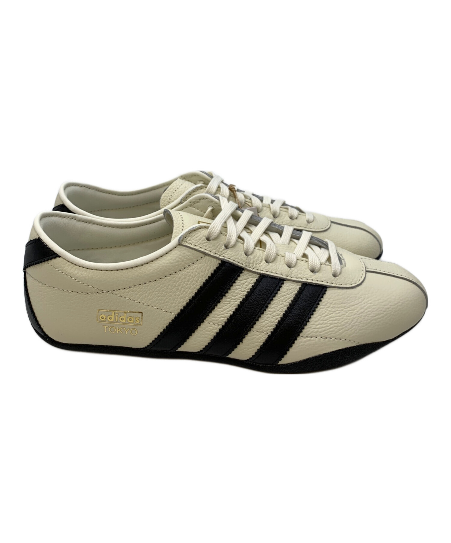 中古・古着通販】adidas (アディダス) スニーカー アイボリー×ブラック