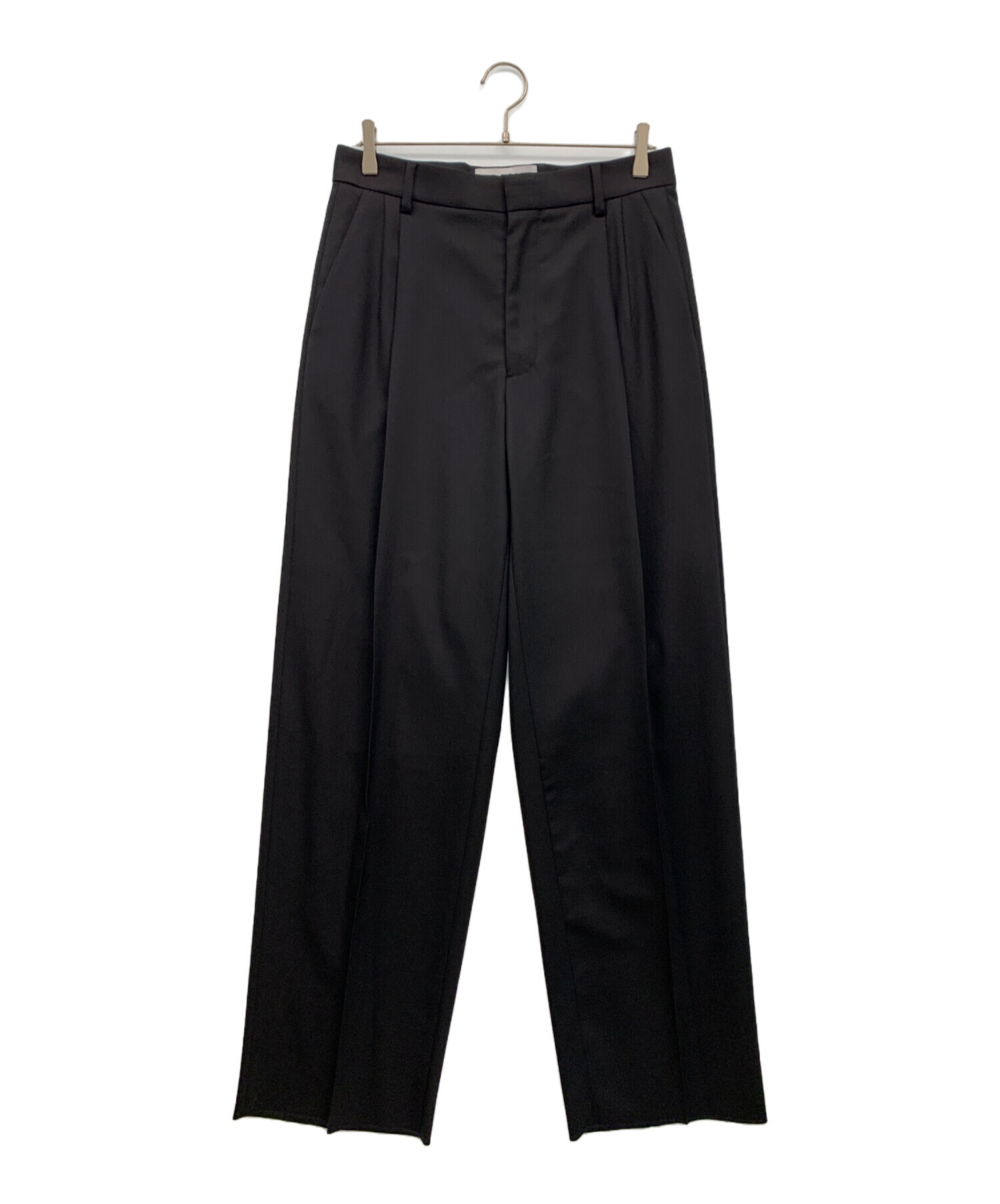 ロエベ　スラックス 中古・古着通販】LOEWE (ロエベ) スラックス ブラック サイズ:46