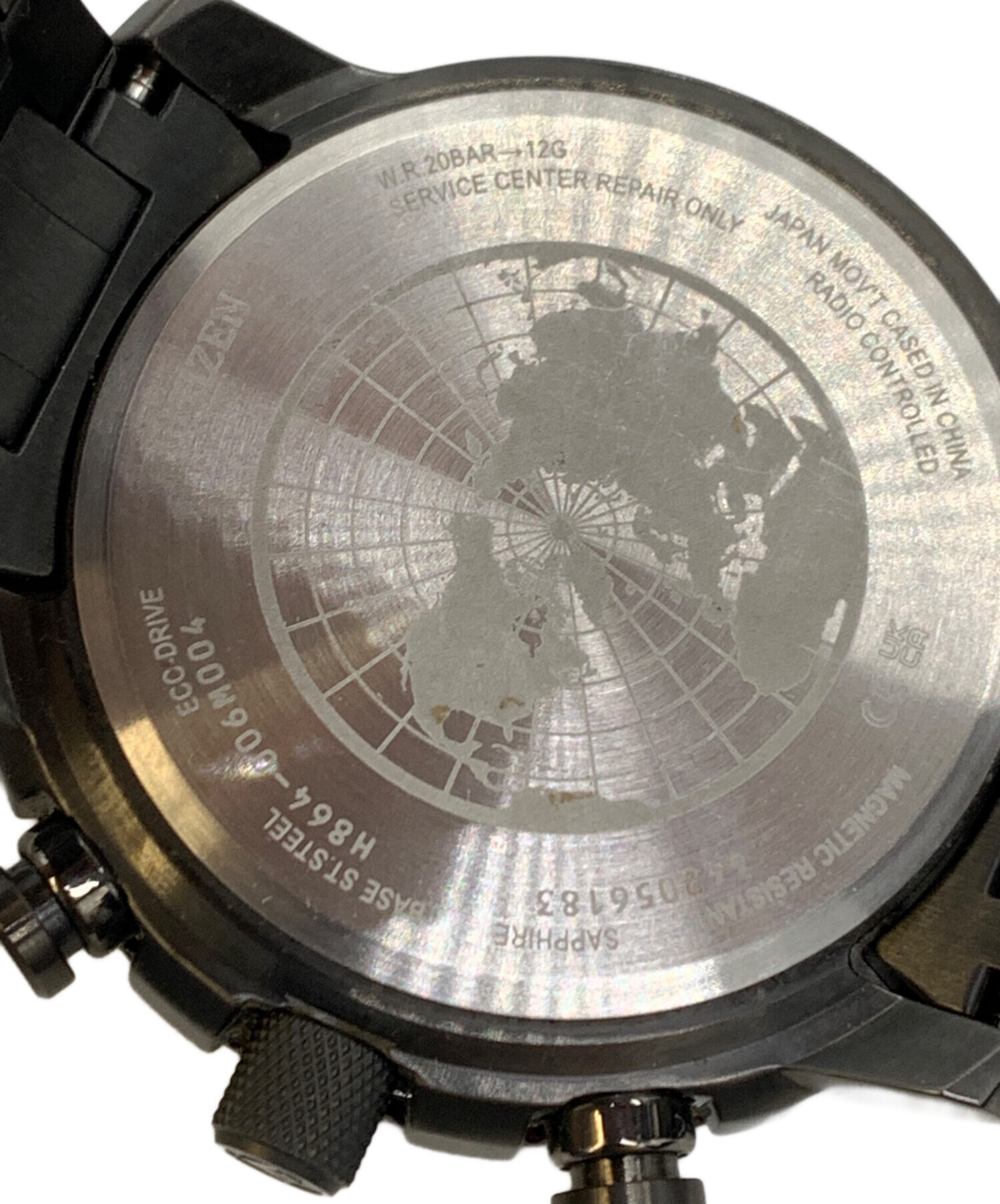 中古・古着通販】CITIZEN (シチズン) 腕時計 ブラック｜ブランド・古着