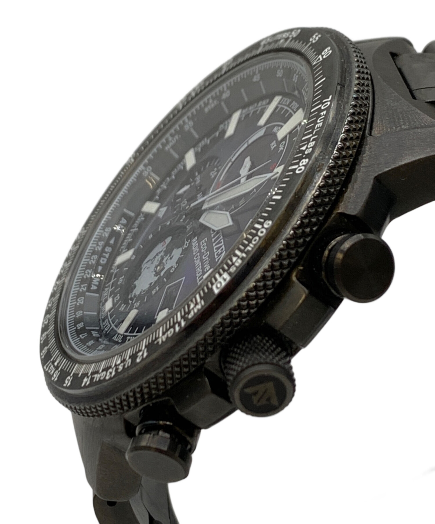 中古・古着通販】CITIZEN (シチズン) 腕時計 ブラック｜ブランド・古着