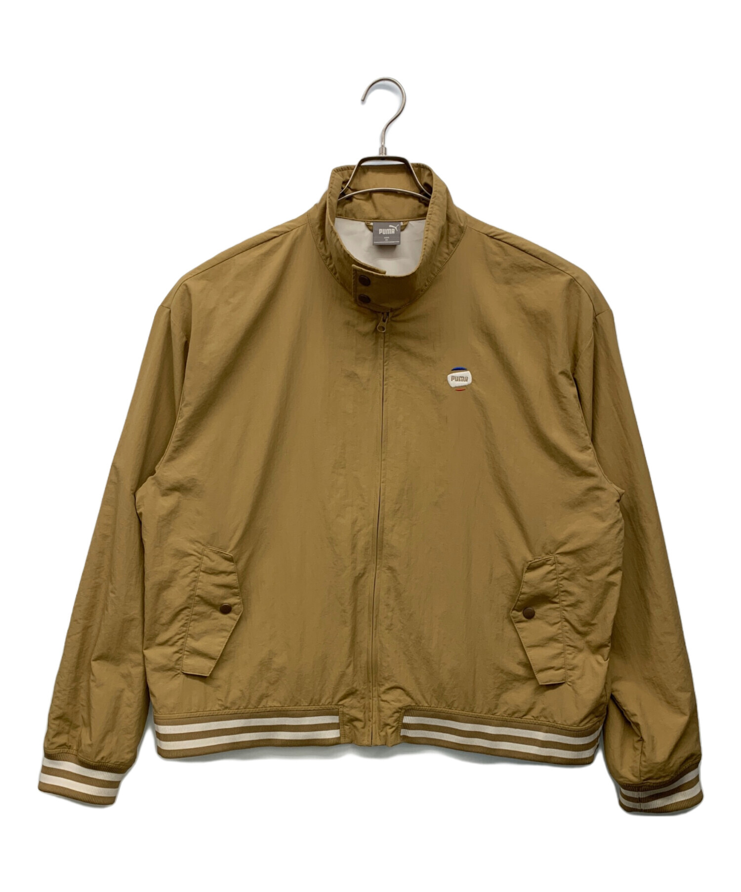 PUMA 古着　ナイロンジャケット 中古・古着通販】PUMA (プーマ) ナイロンジャケット ベージュ サイズ