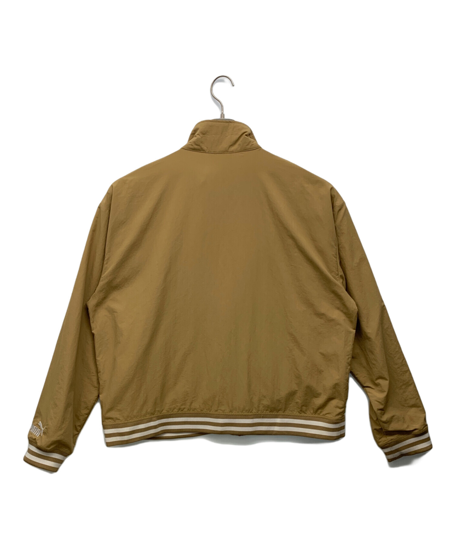 中古・古着通販】PUMA (プーマ) ナイロンジャケット ベージュ サイズ