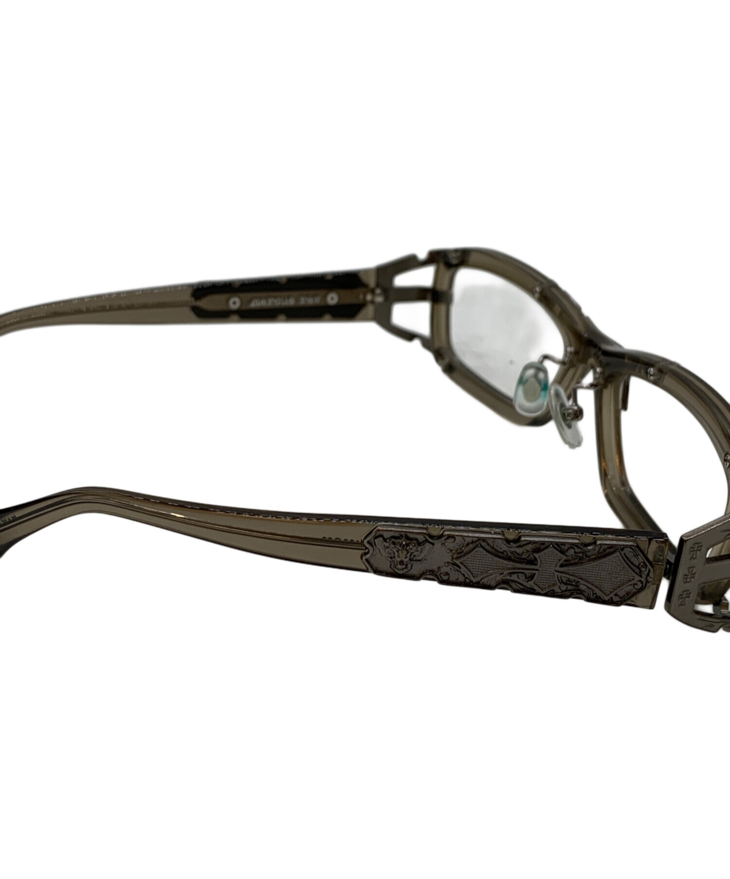 今週まで　 マーカスロウ／marcus raw　メガネフレーム　お値下げ可 中古・古着通販】marcus raw (marcus raw) メガネフレーム