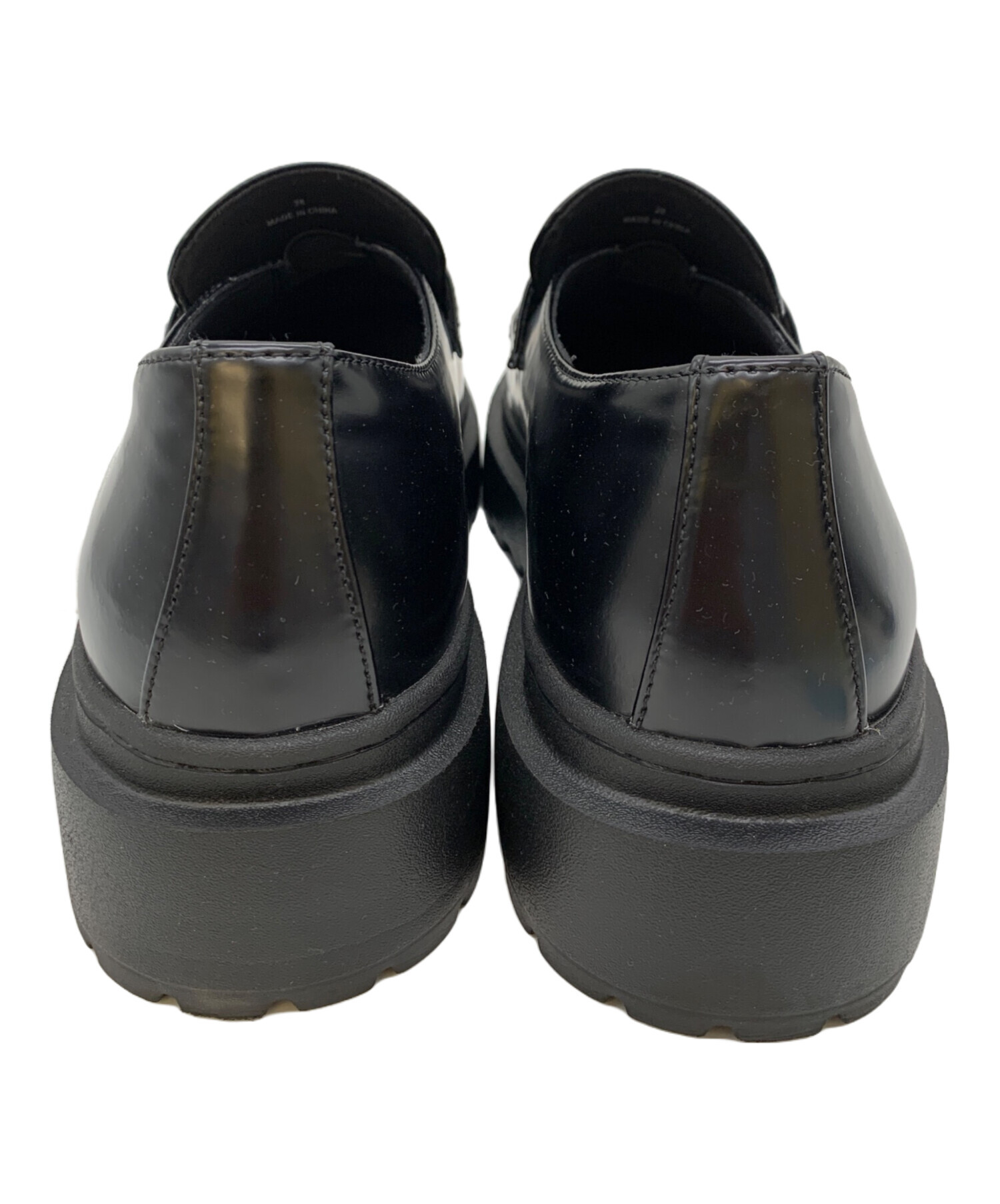 中古・古着通販】FILLIN (フィルイン) ローファー ブラック サイズ:28