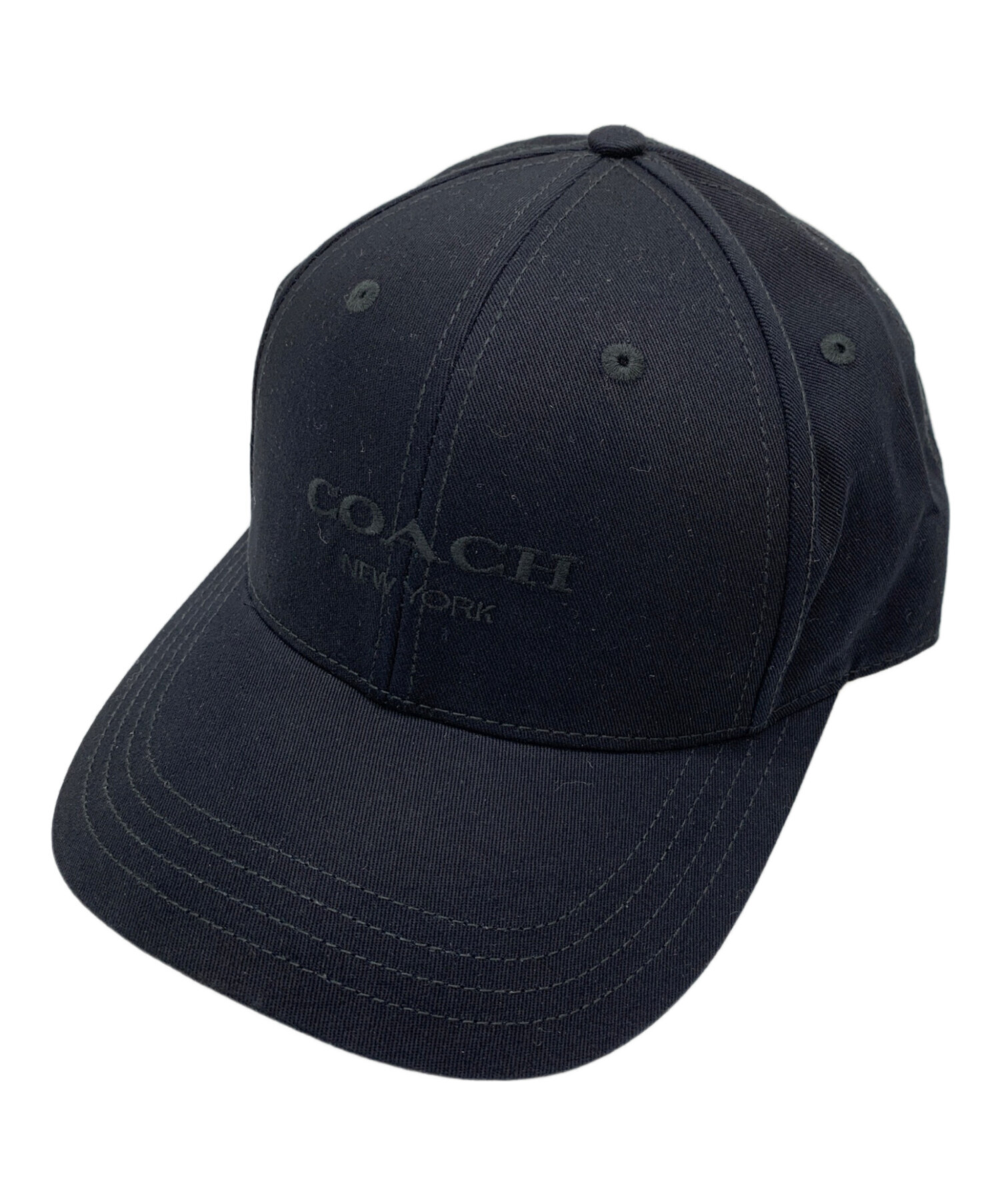 中古・古着通販】COACH (コーチ) ベースボールキャップ ブラック