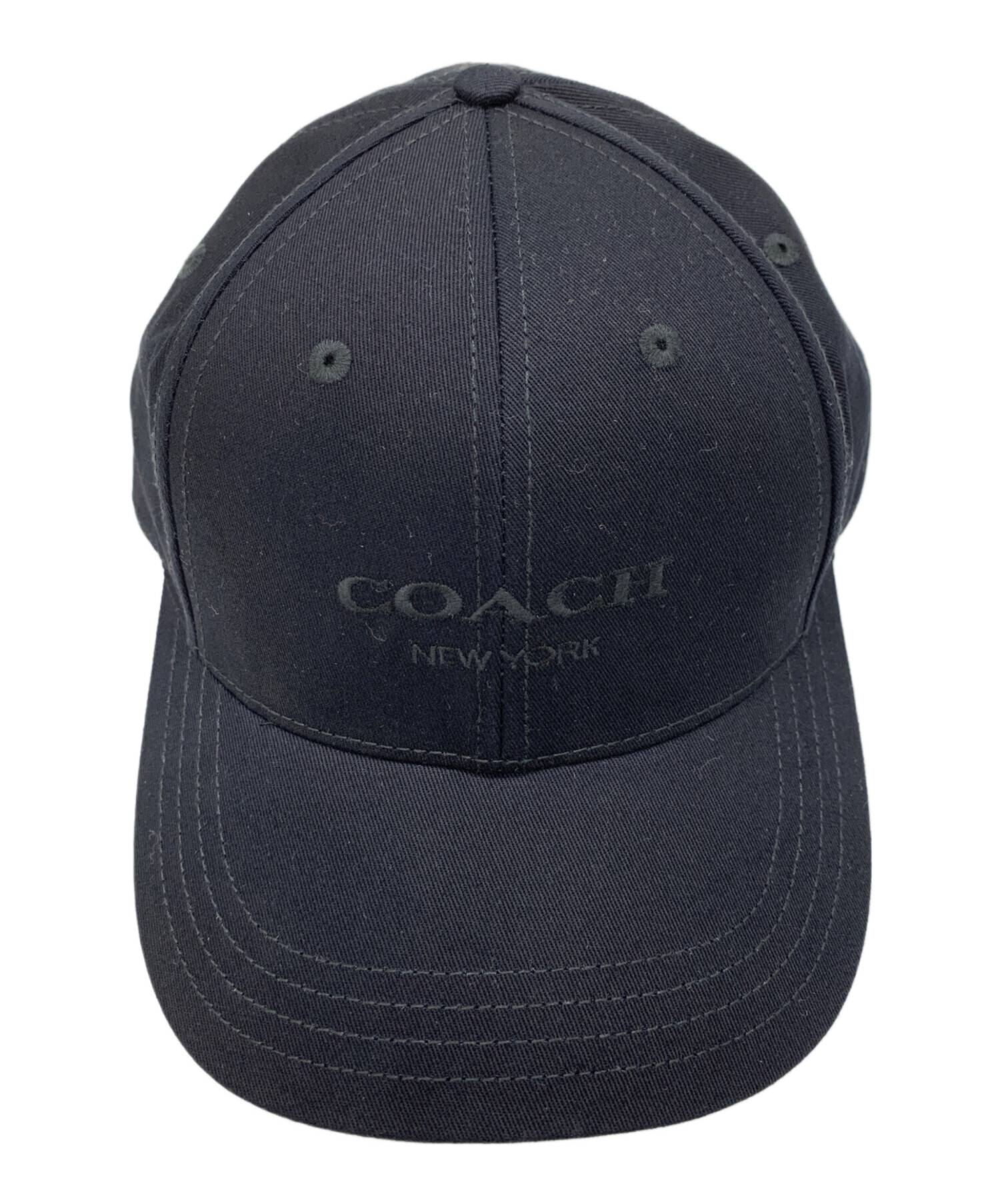 中古・古着通販】COACH (コーチ) ベースボールキャップ ブラック