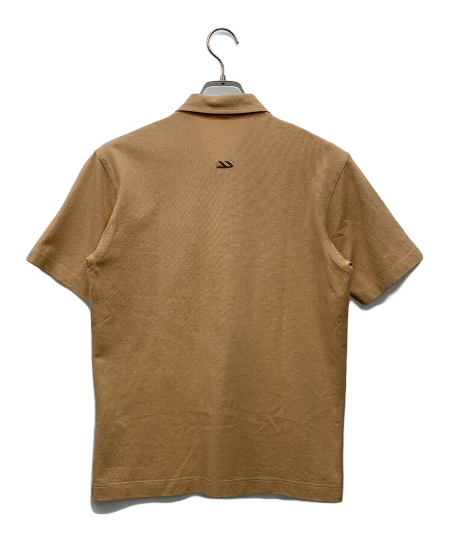 中古・古着通販】BURBERRY (バーバリー) ポロシャツ ブラウン サイズ:S 