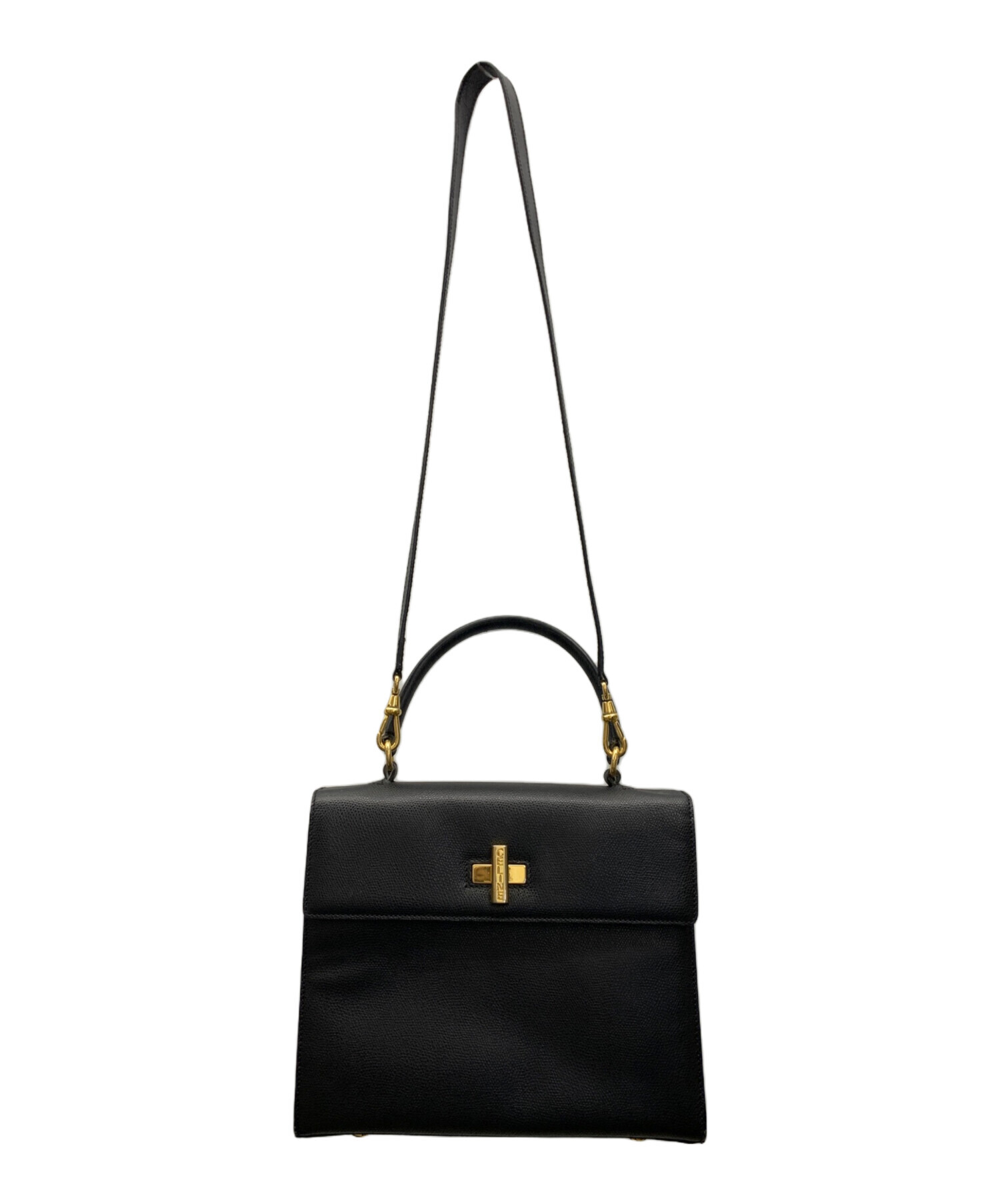 中古・古着通販】CELINE (セリーヌ) ロゴプレートターンロック 