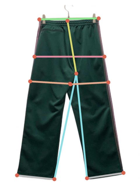 中古・古着通販】Needles (ニードルズ) 別注トラックパンツ グリーン