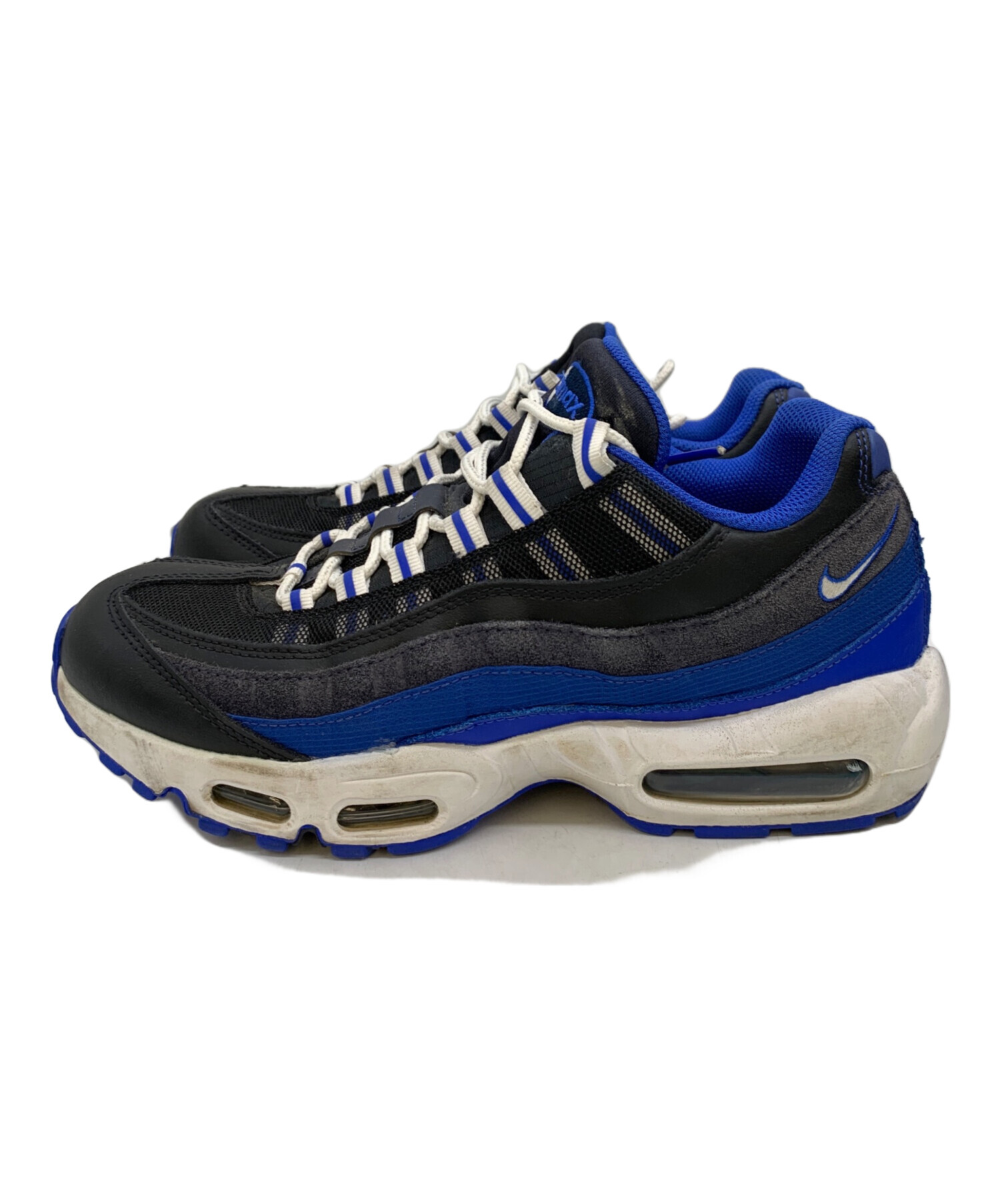 中古・古着通販】NIKE (ナイキ) AIR MAX 95 ブラック×ブルー サイズ 