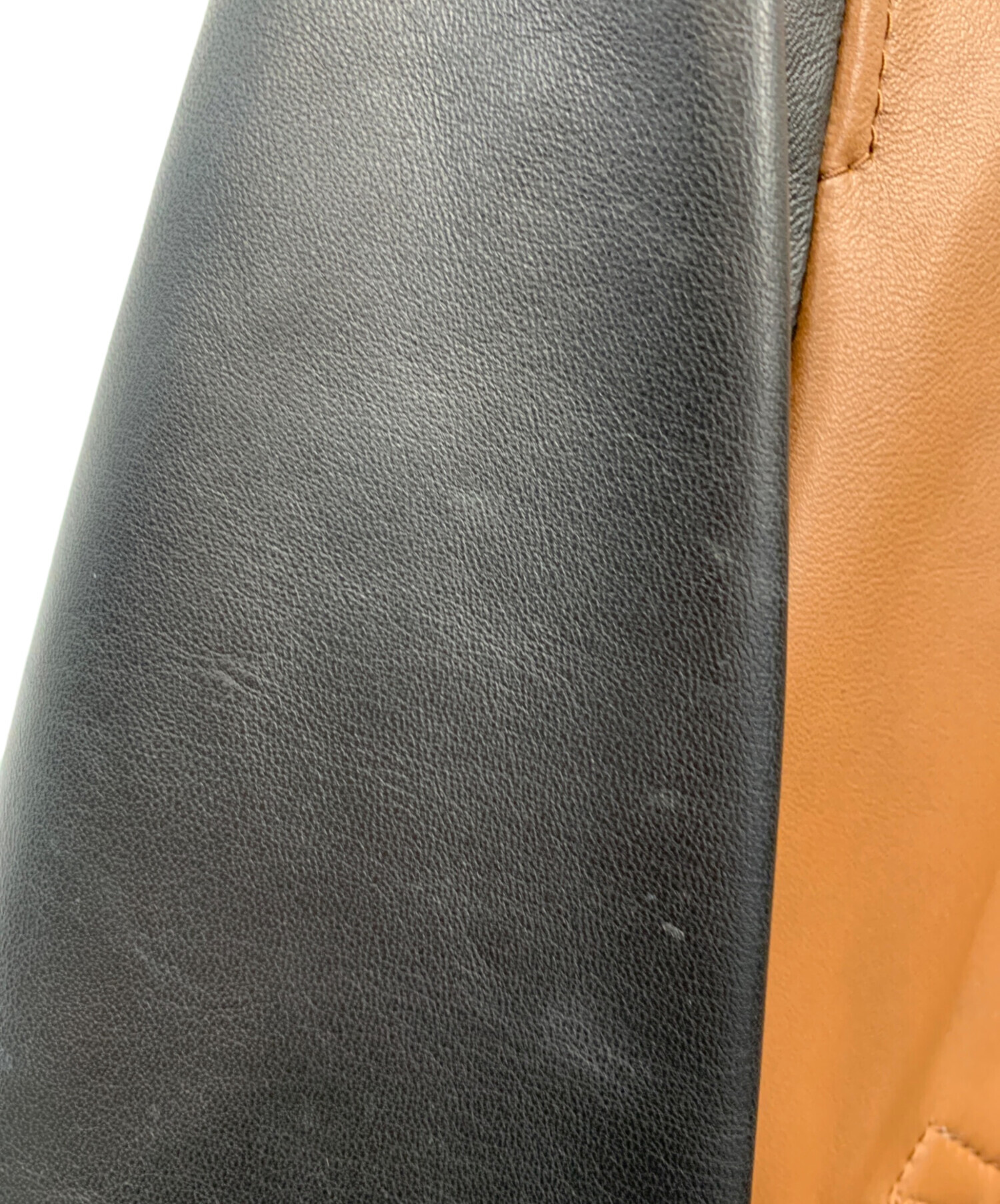 中古・古着通販】COACH (コーチ) スタジャン ブラック×ブラウン サイズ