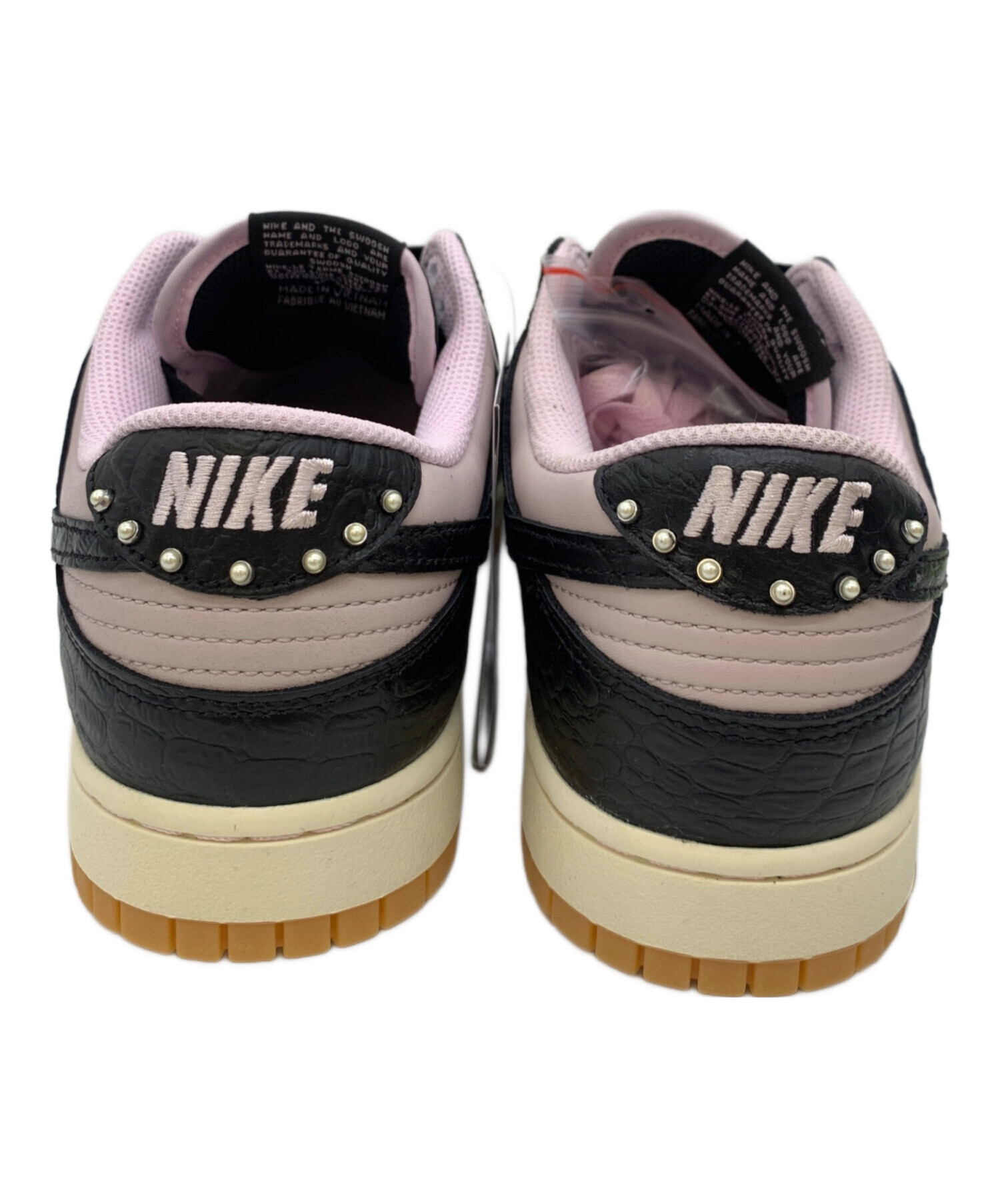 中古・古着通販】NIKE (ナイキ) ローカットスニーカー ピンク×ブラック 