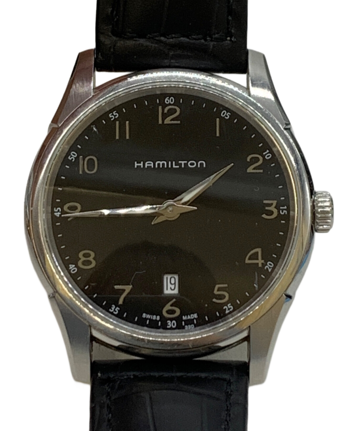 中古・古着通販】HAMILTON (ハミルトン) 腕時計 ブラック｜ブランド 
