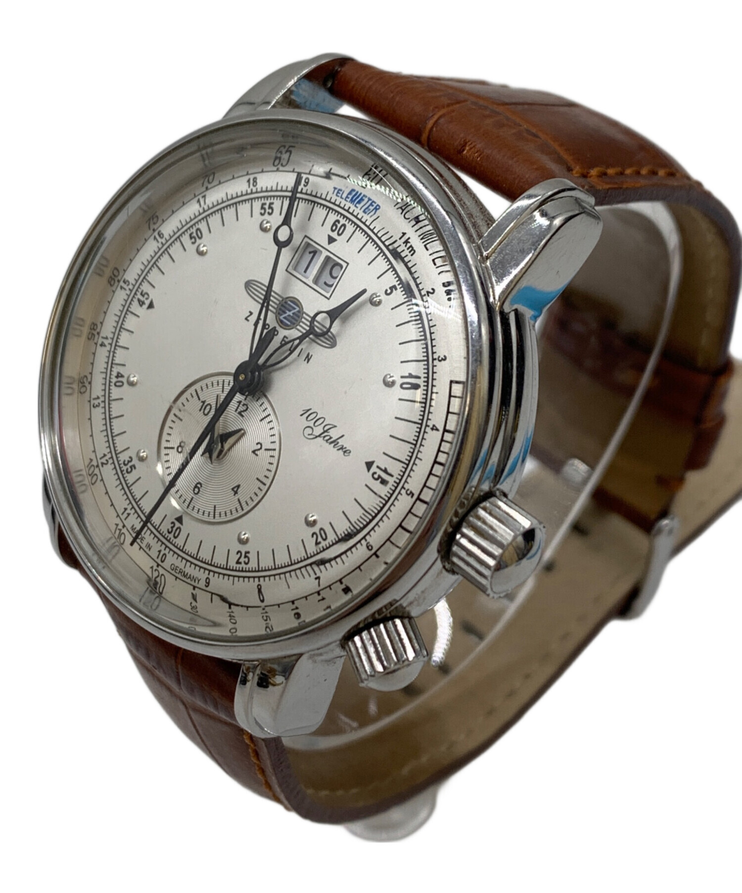 中古・古着通販】zeppelin (ツェッペリン) 腕時計 ホワイト｜ブランド