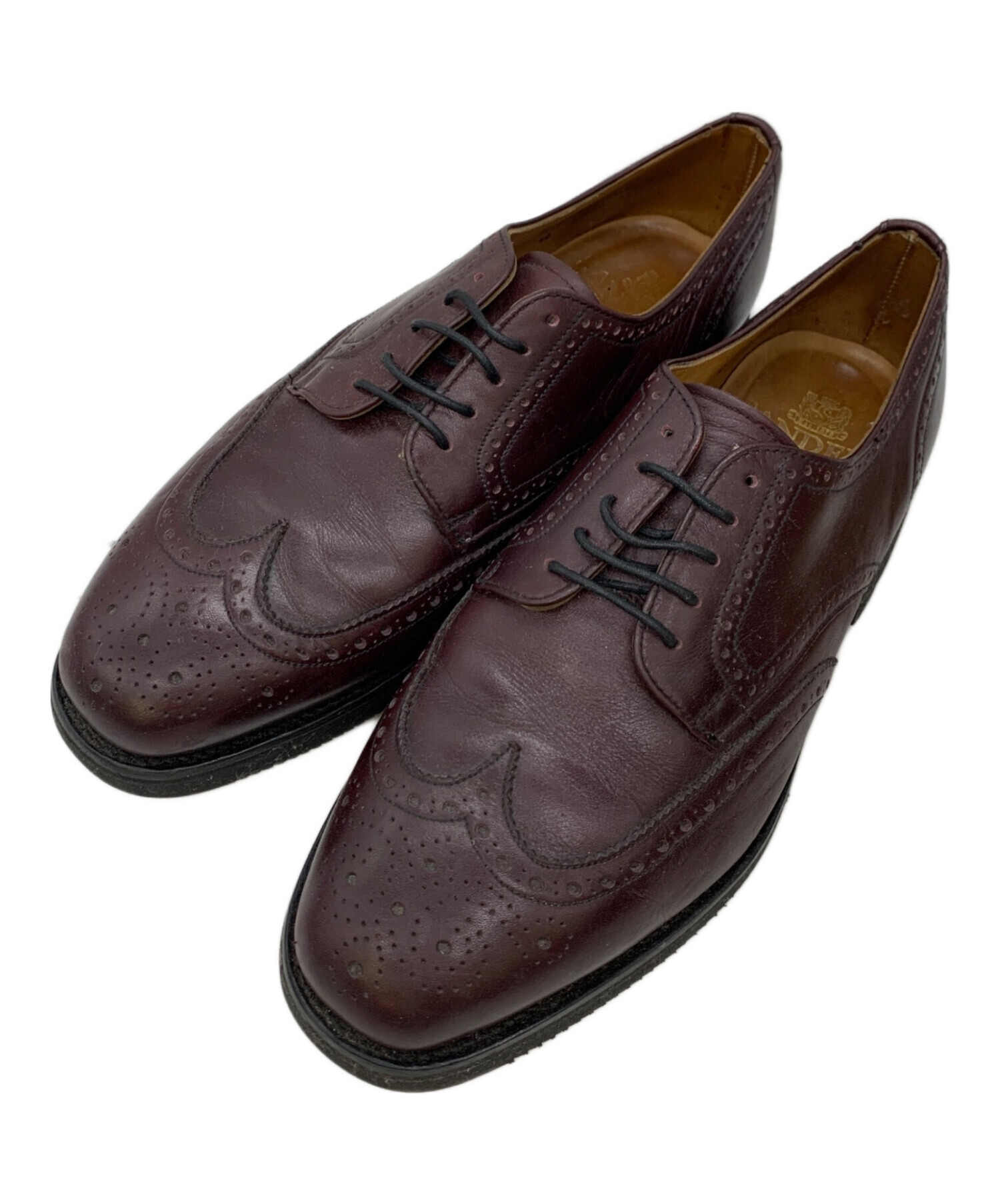 中古・古着通販】SANDERS (サンダース) ウィングチップシューズ