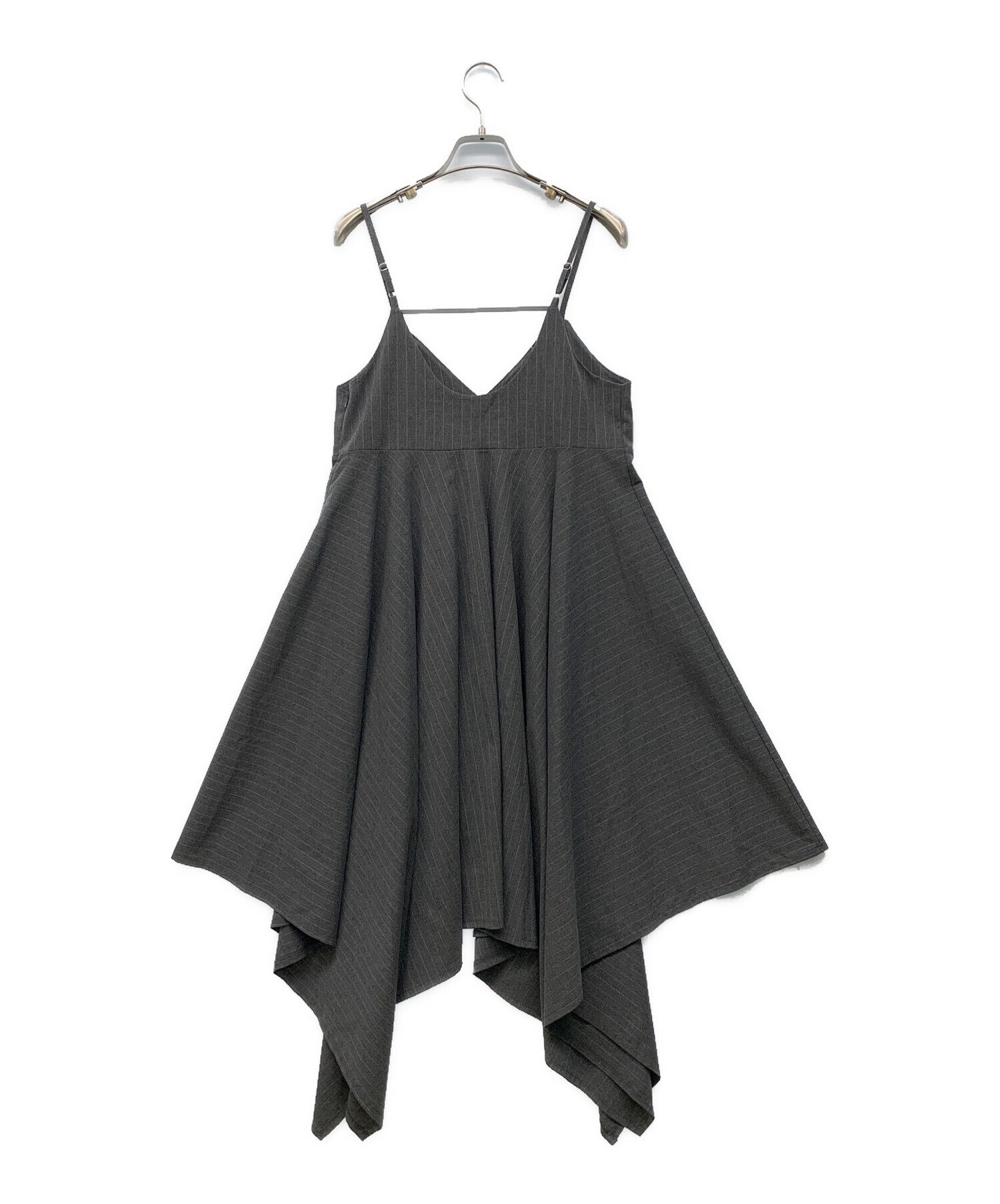 中古・古着通販】POPPY (ポピー) Handkerchief hem lace cami tunic