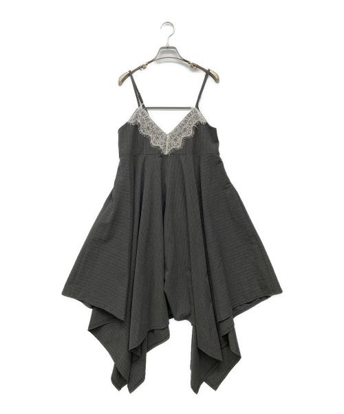 POPPY LACE HANDKERCHIEF HEM DRESS ワンピース Lace handkerchief hem dress