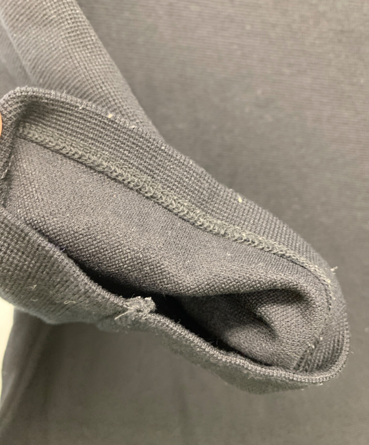 中古・古着通販】AMERI (アメリ) CROWN WAFFLE TOP ブラック サイズ