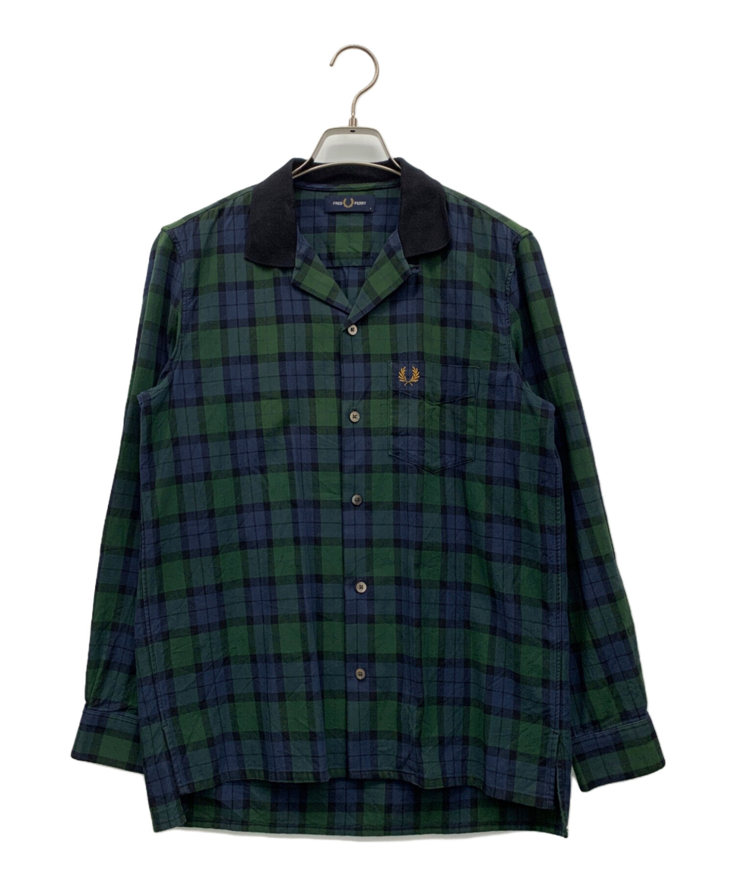 中古・古着通販】FRED PERRY (フレッドペリー) オープンカラーシャツ